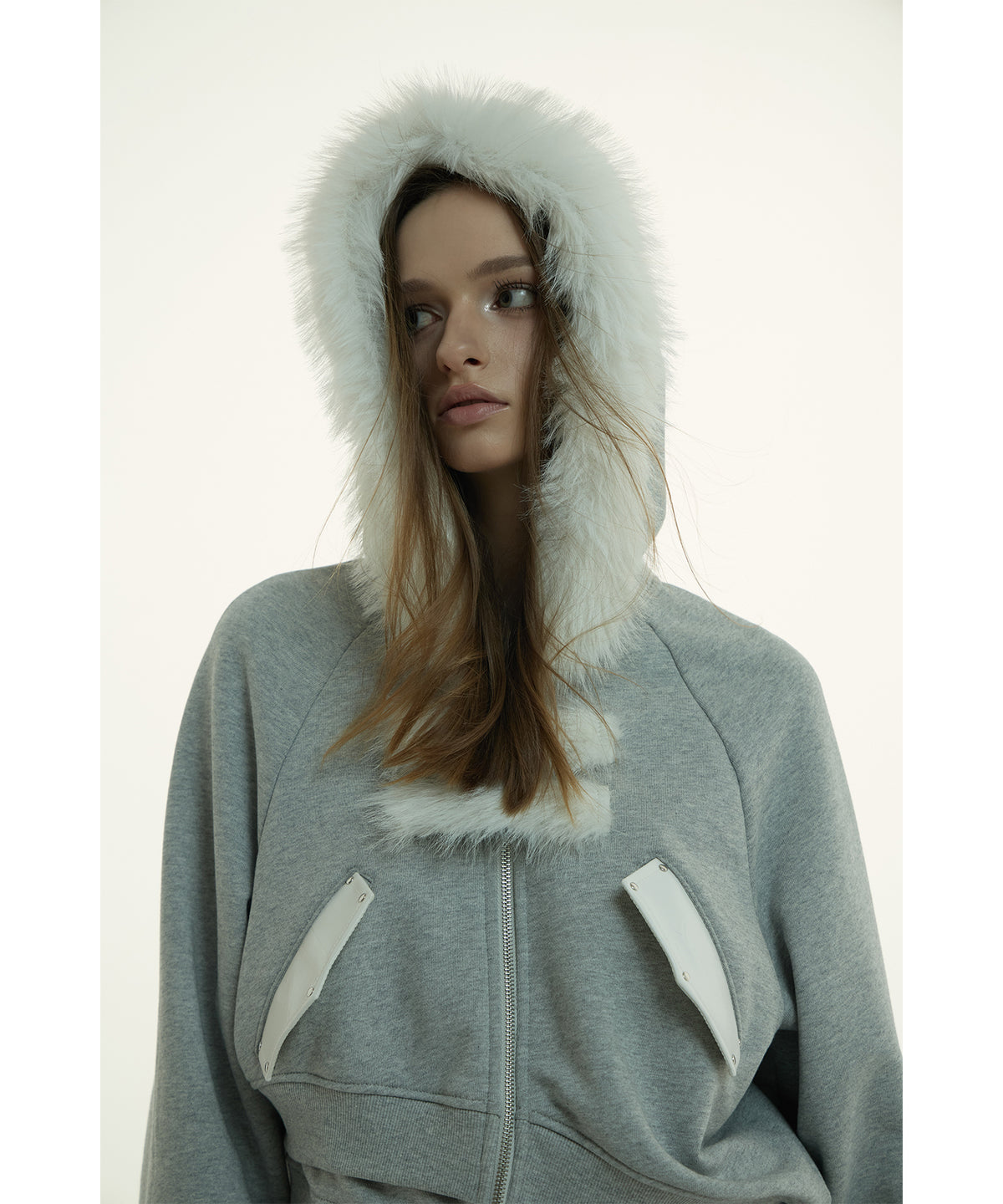 MODEL:173cm/COLOR:GRY/SIZE:F