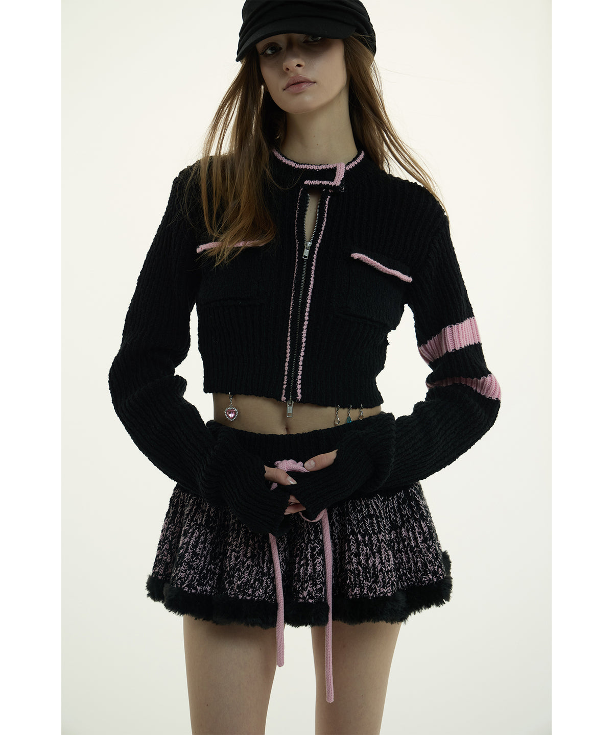 MODEL:173cm/COLOR:BLK/SIZE:F