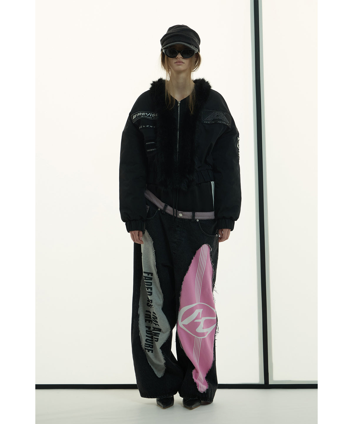 MODEL:173cm/COLOR:BLK/SIZE:F