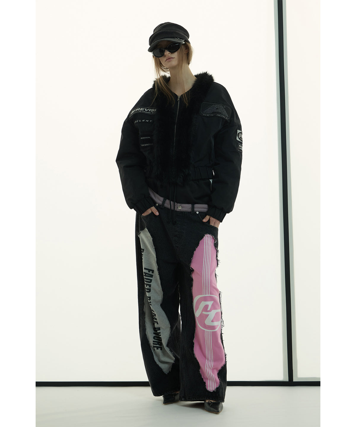 MODEL:173cm/COLOR:BLK/SIZE:F