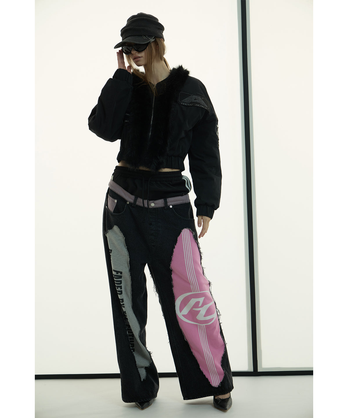 MODEL:173cm/COLOR:BLK/SIZE:F