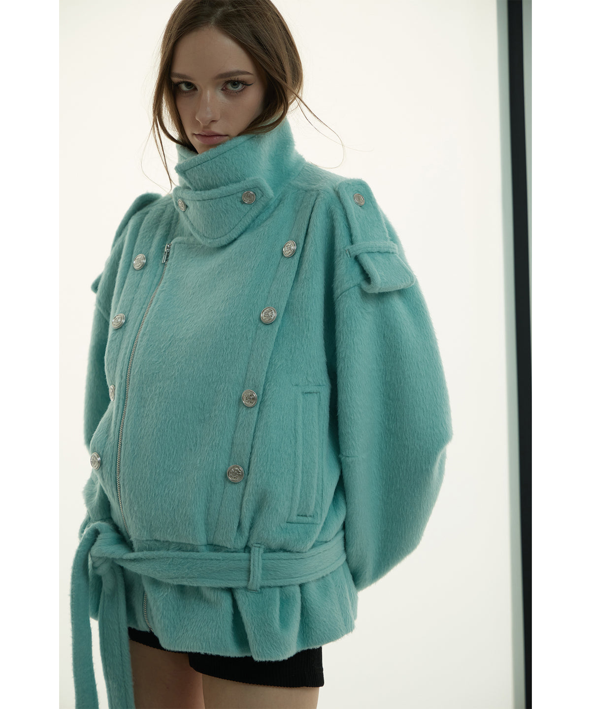 MODEL:173cm/COLOR:L/TRQ/SIZE:F