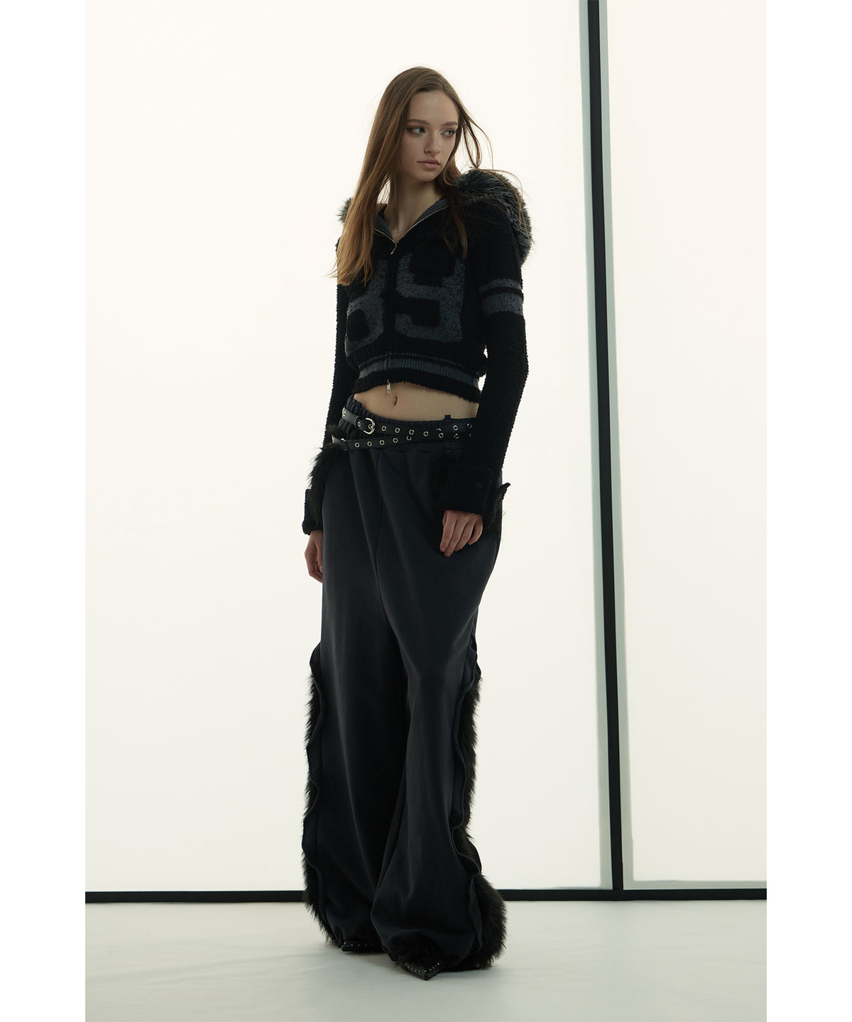 MODEL:173cm/COLOR:D/GRY/SIZE:F