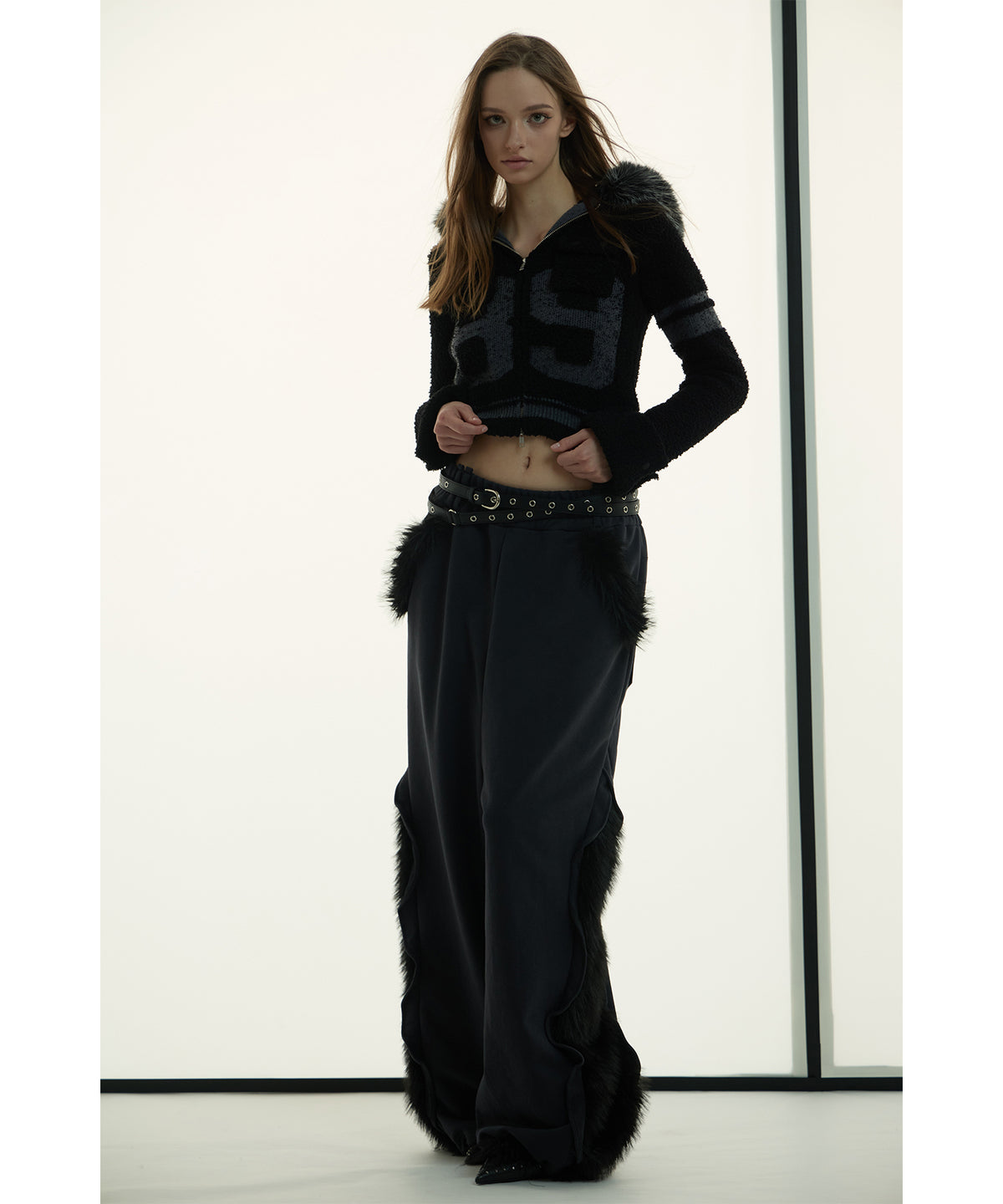 MODEL:173cm/COLOR:D/GRY/SIZE:F