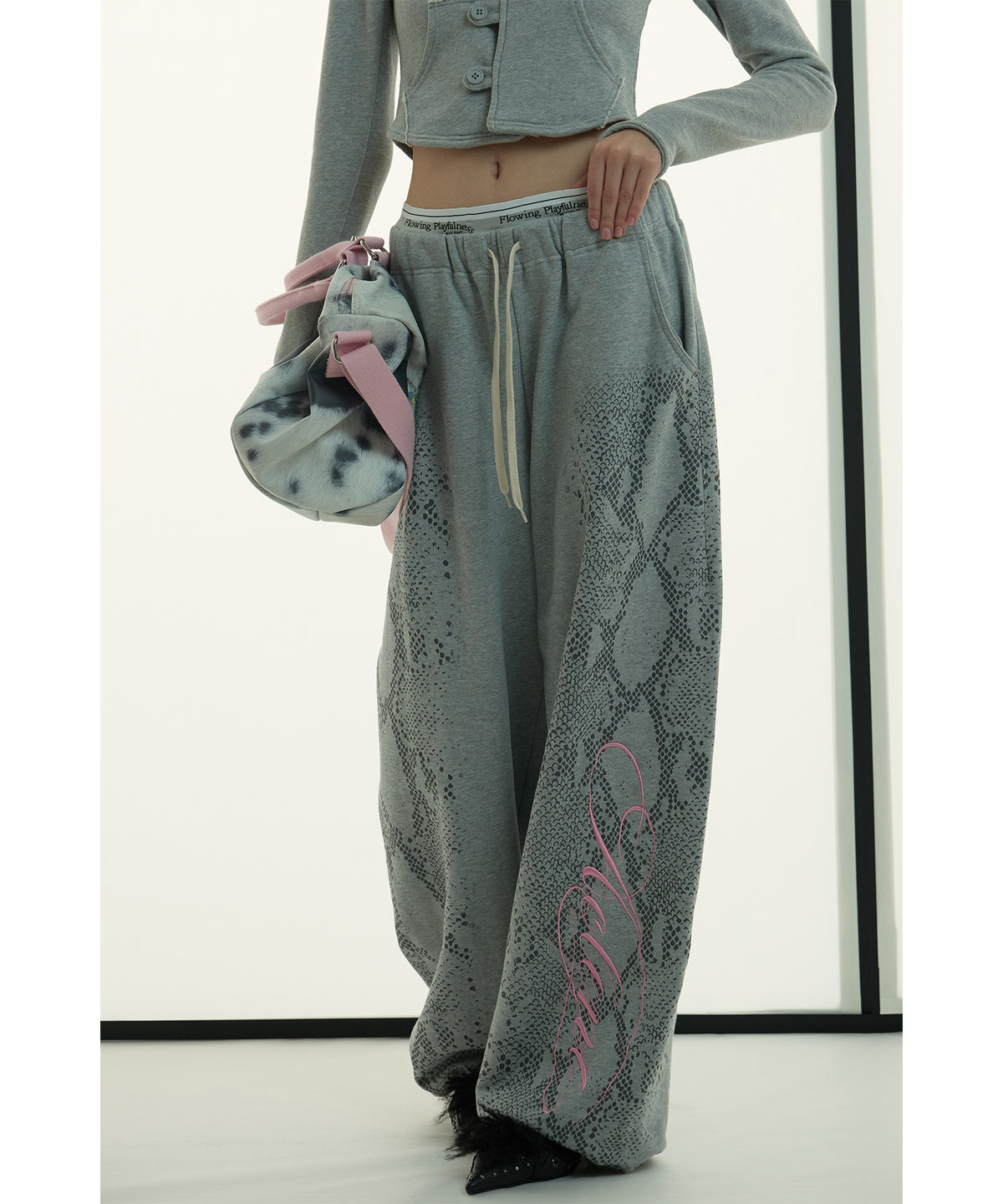 MODEL:173cm/COLOR:GRY/SIZE:F