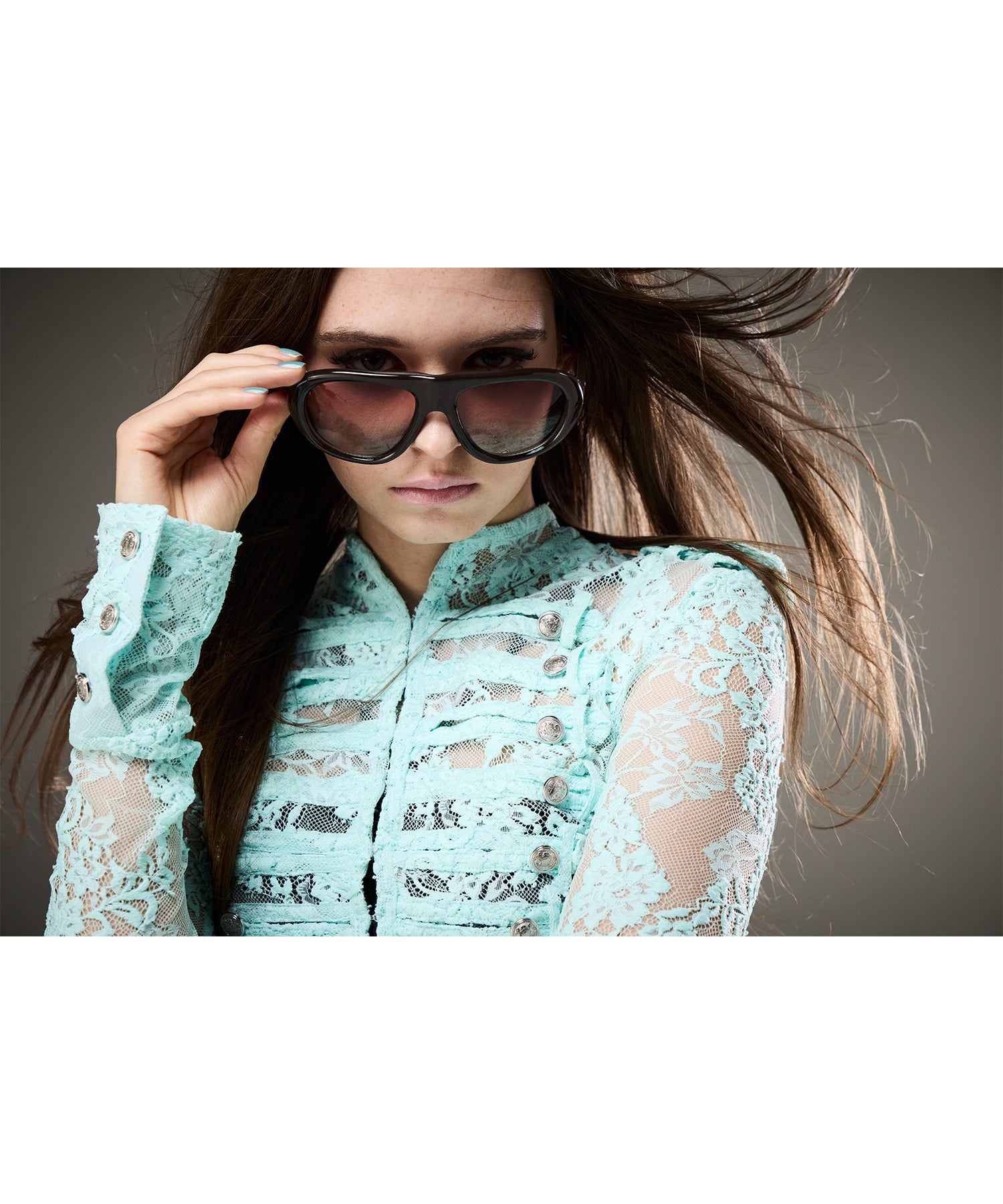 MODEL:171cm/COLOR:L/TRQ/SIZE:F