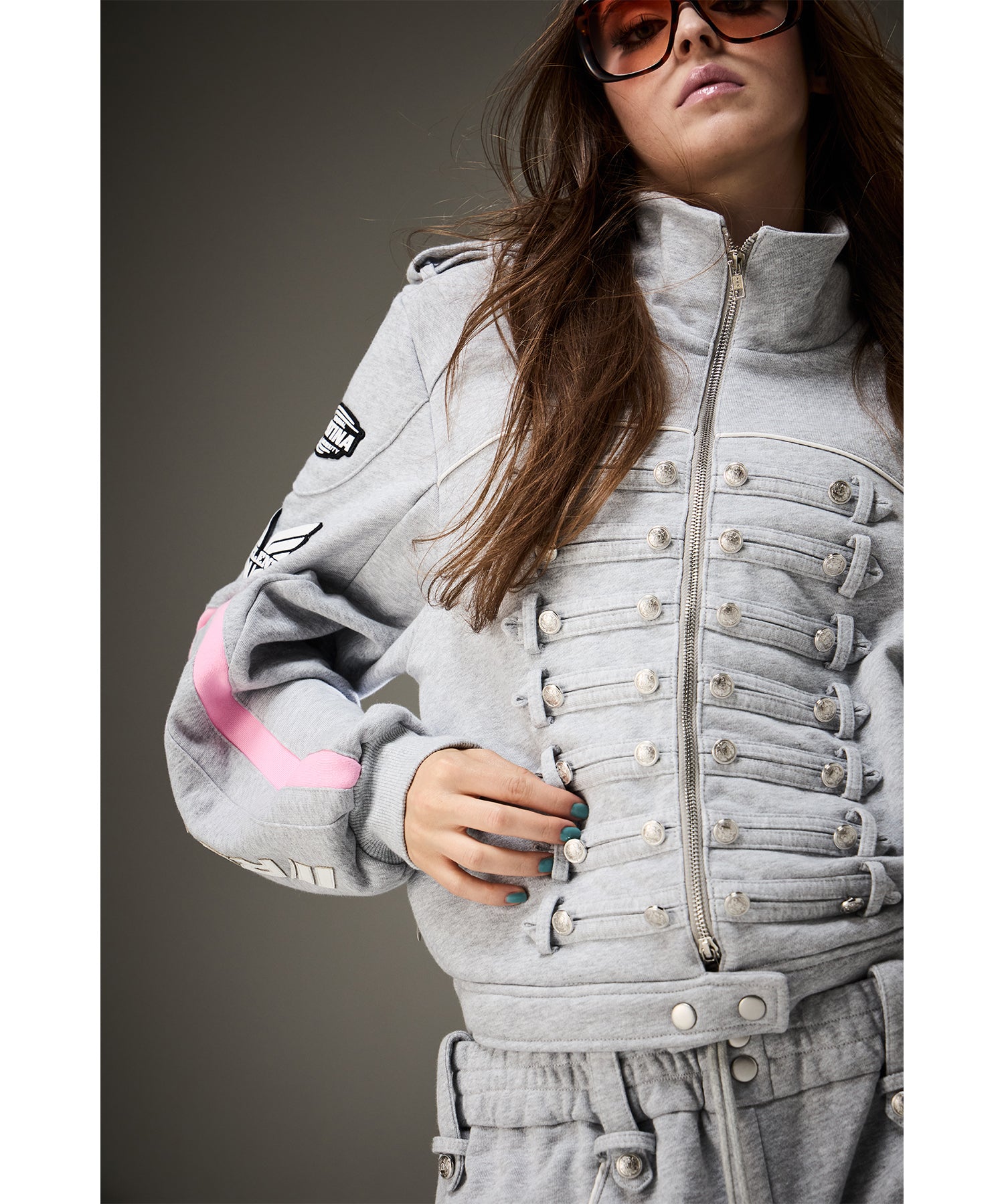 MODEL:171cm/COLOR:GRY/SIZE:F
