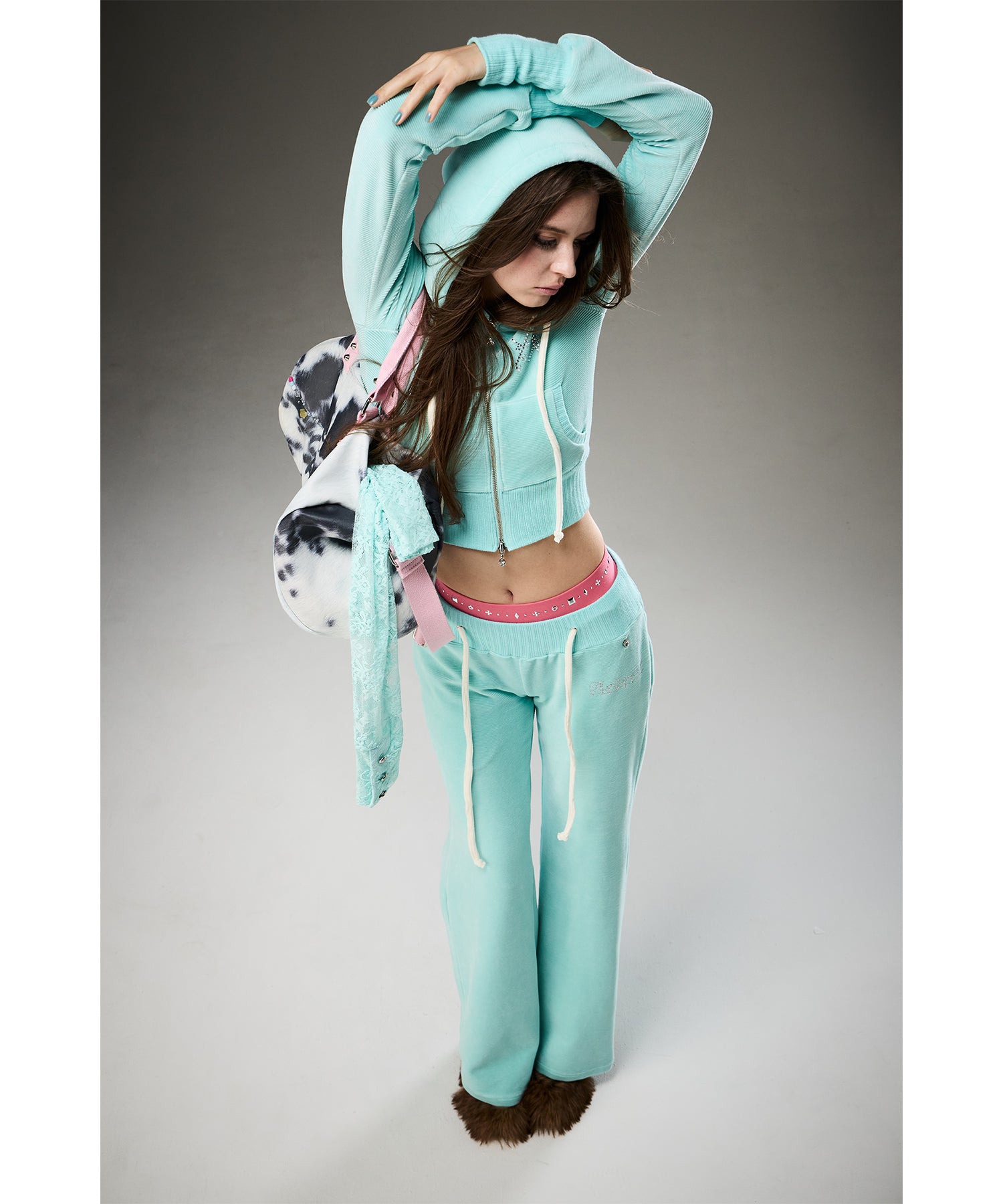 MODEL:171cm/COLOR:L/TRQ/SIZE:F