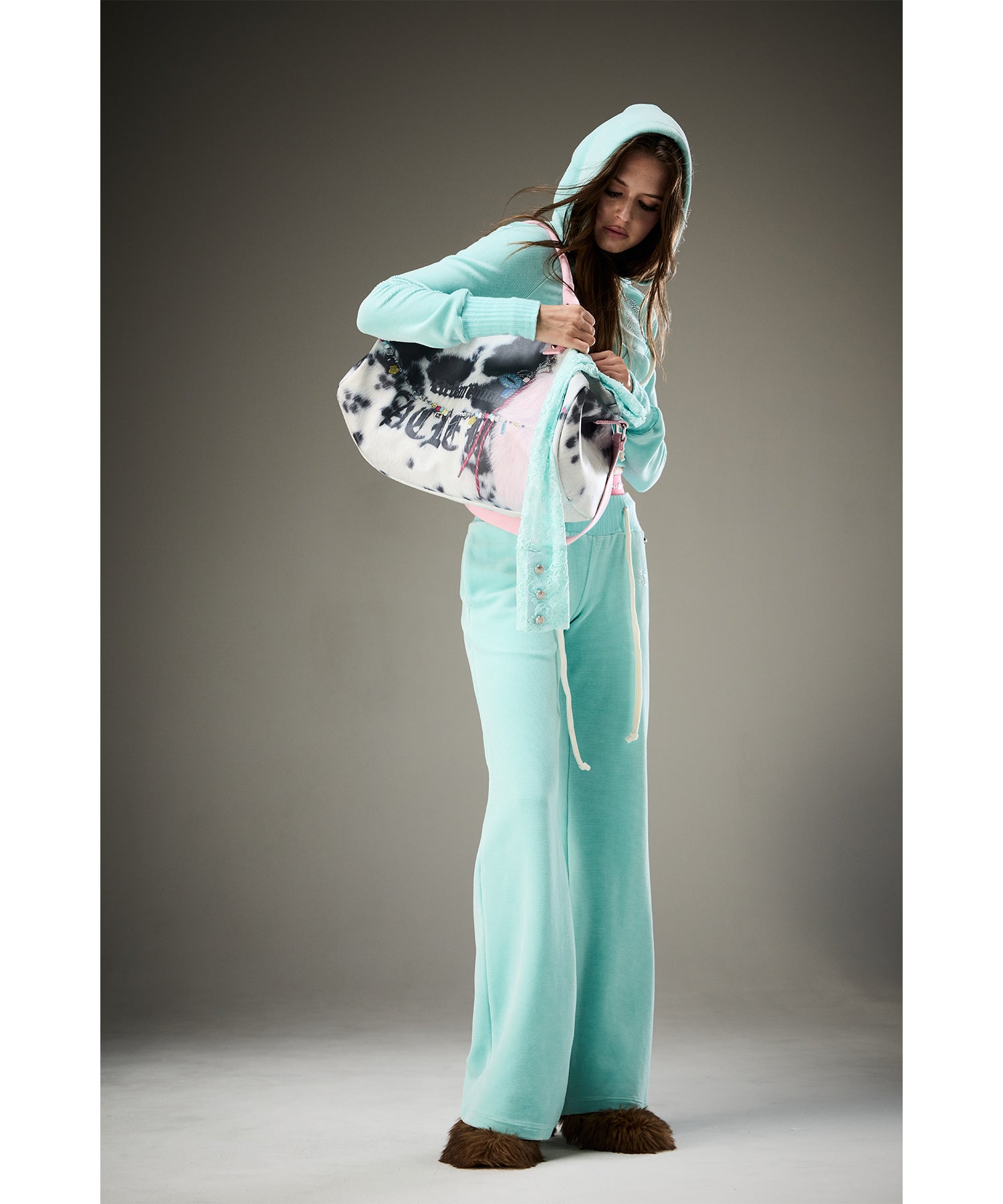 MODEL:171cm/COLOR:L/TRQ/SIZE:F