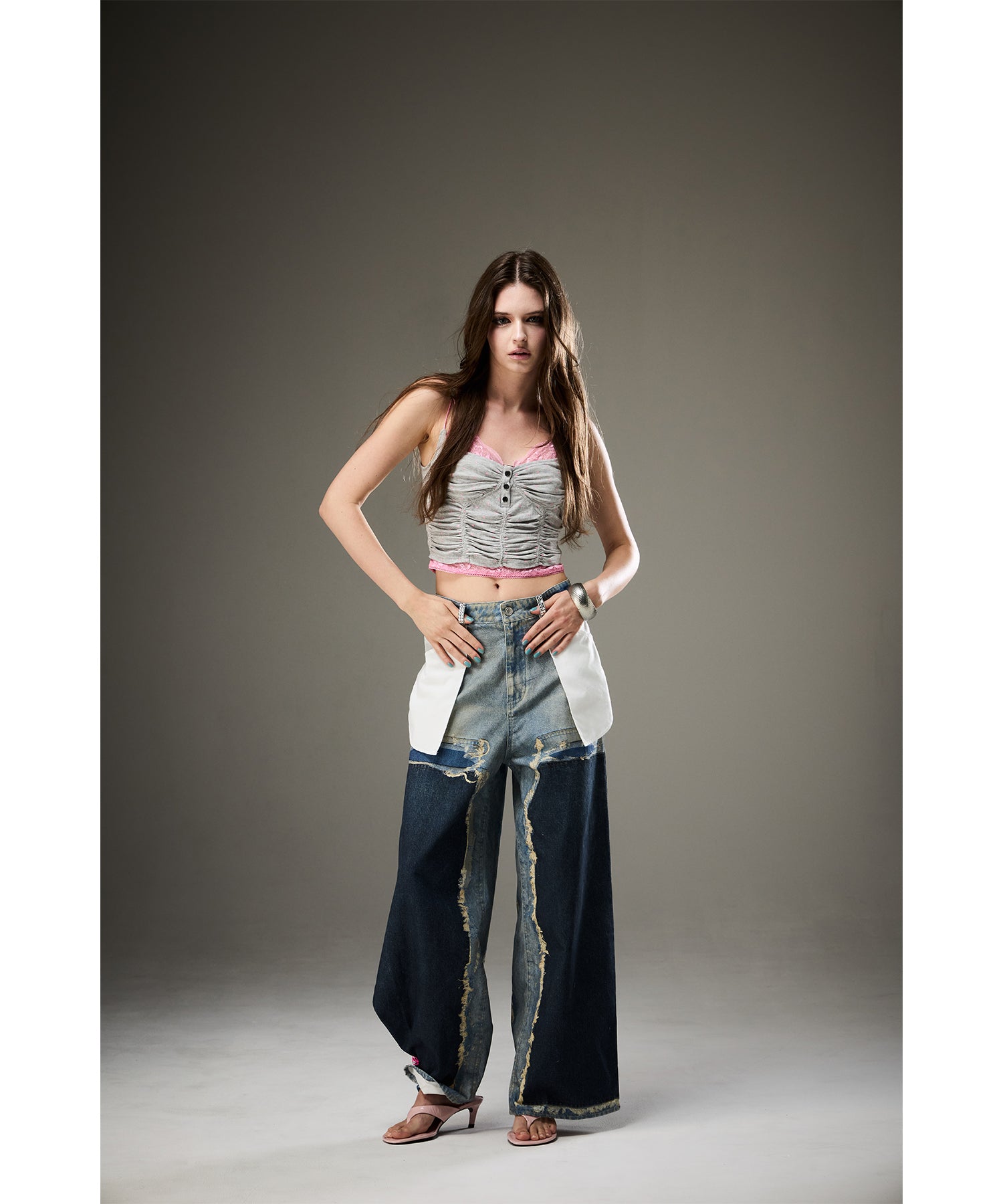 MODEL:171cm/COLOR:BLU/SIZE:F