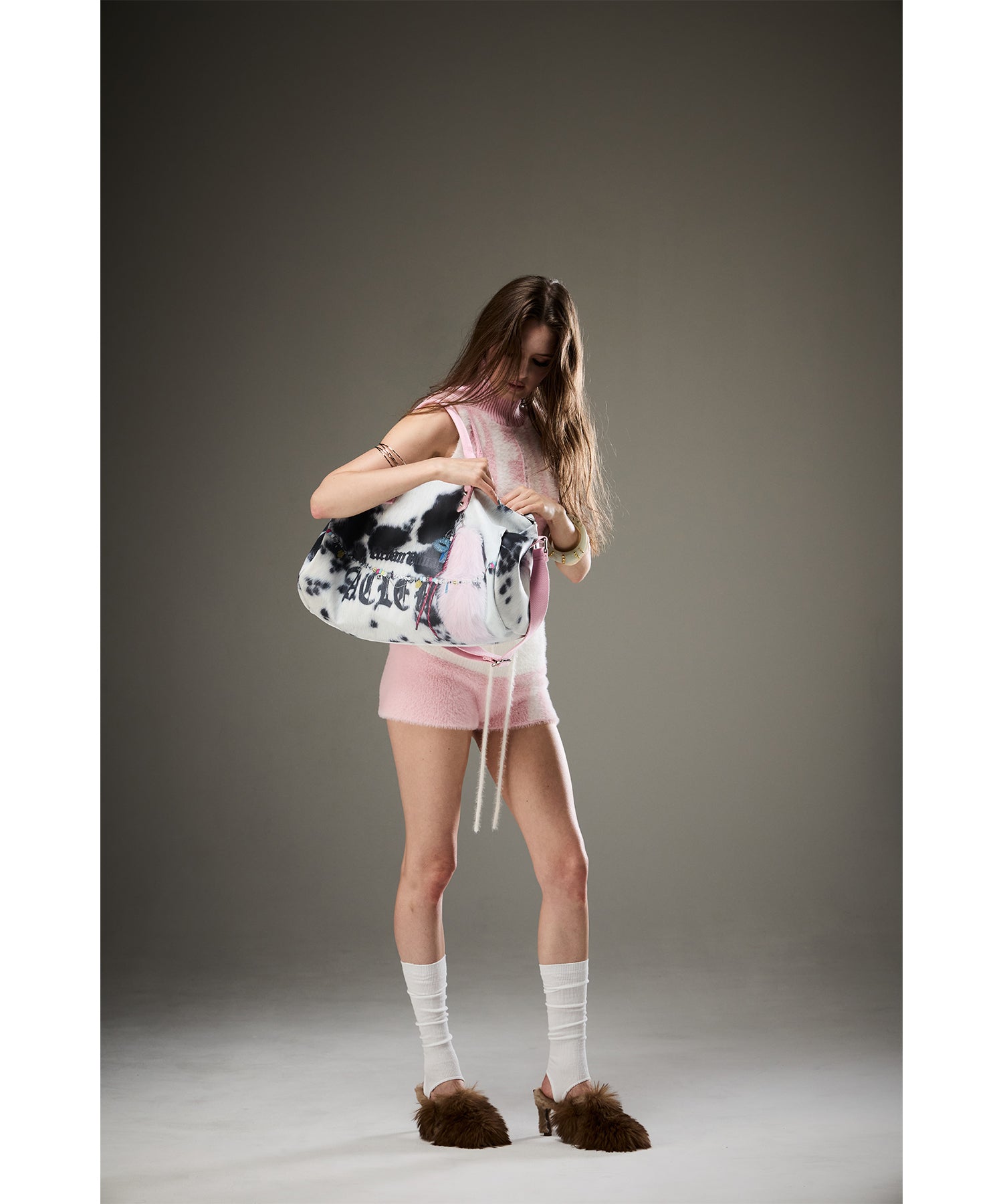 MODEL:171cm/COLOR:MIX/SIZE:F