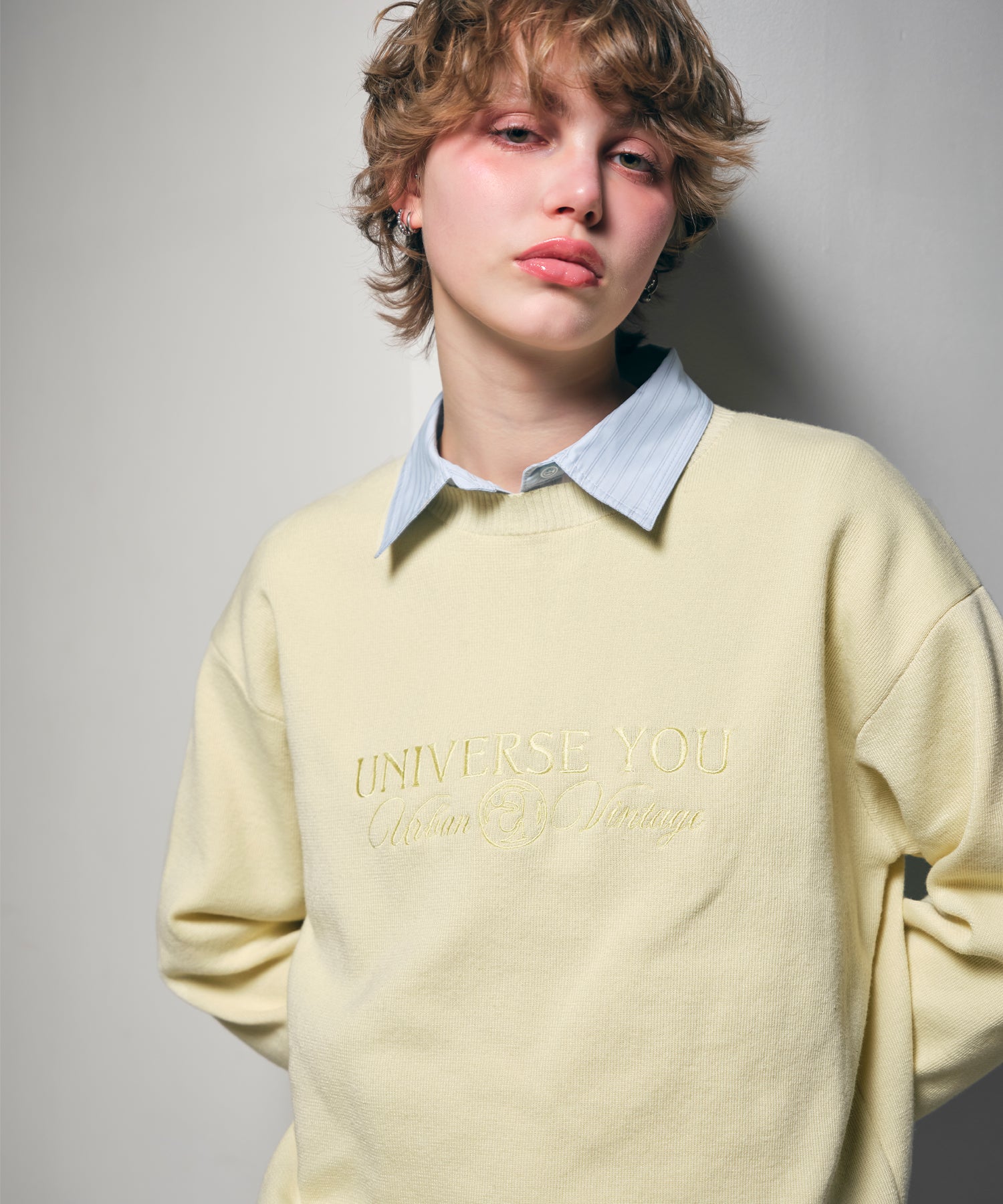 MODEL:170cm/COLOR:YELLOW/SIZE:F