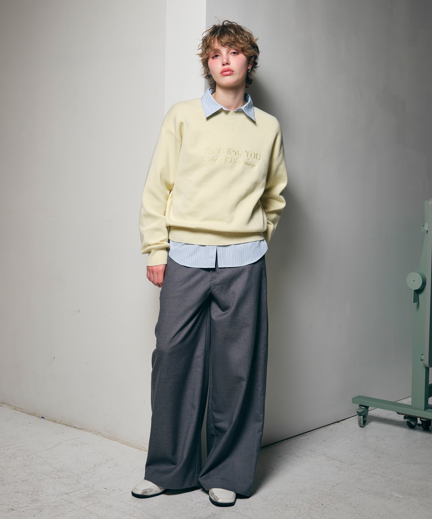 MODEL:170cm/COLOR:YELLOW/SIZE:F