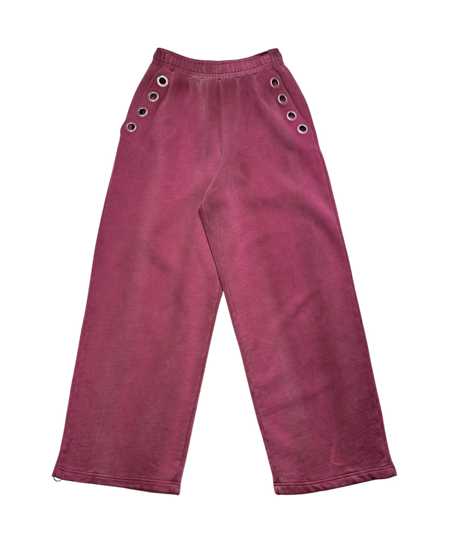 アイレットディティールスウェットパンツ