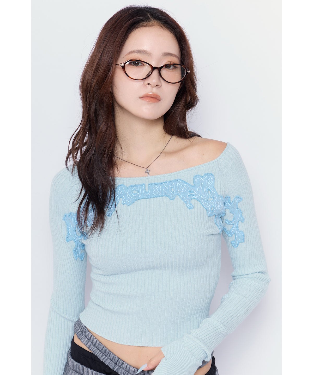 MODEL:170cm/COLOR:L/BLU/SIZE:F