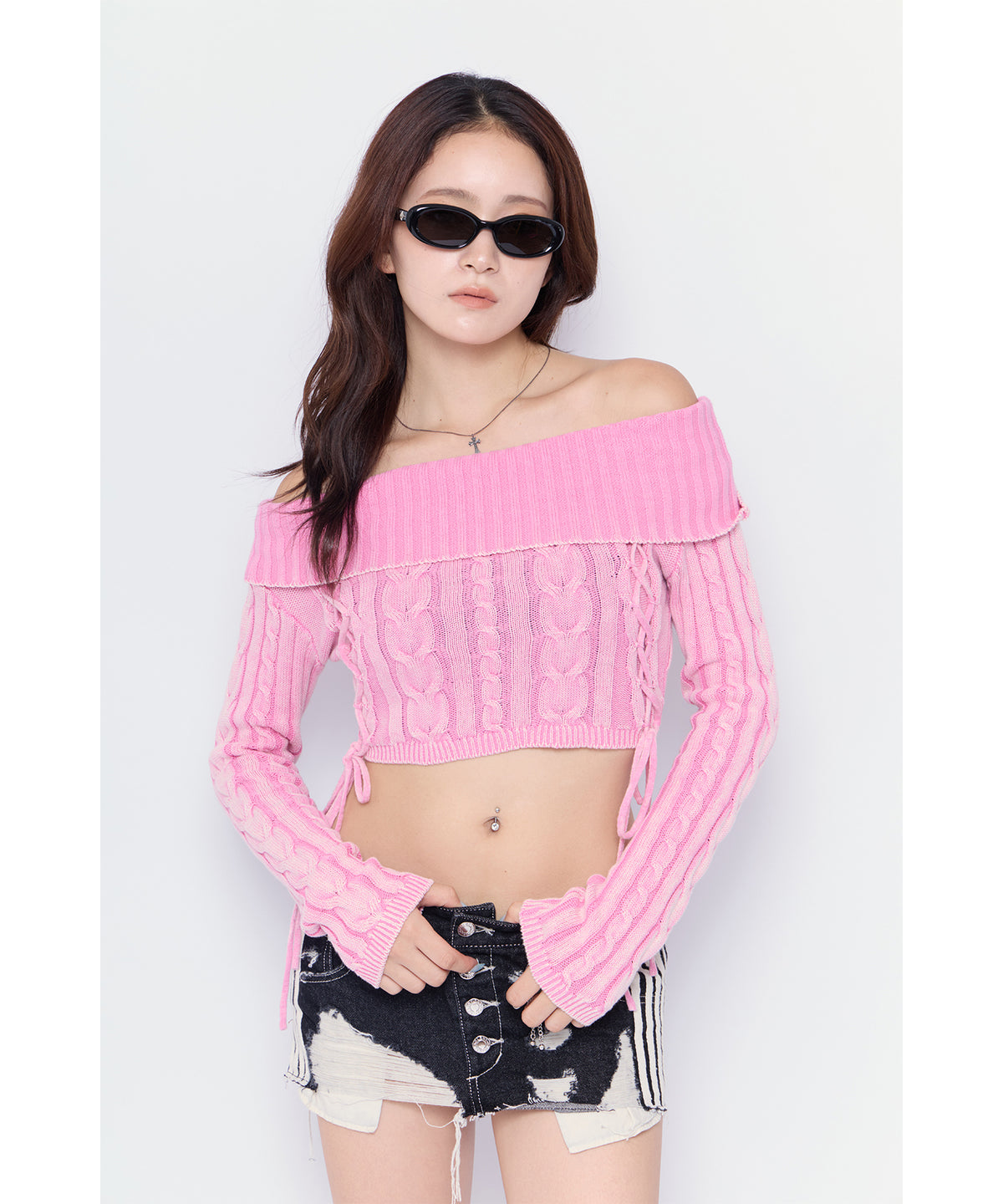 MODEL:170cm/COLOR:BLK/SIZE:S