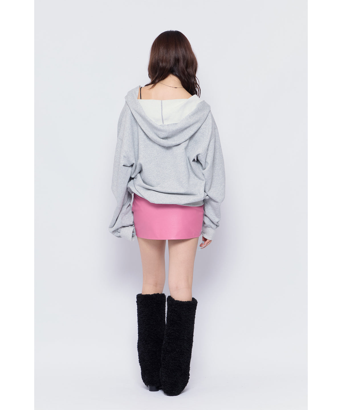 MODEL:170cm/COLOR:GRY/SIZE:F
