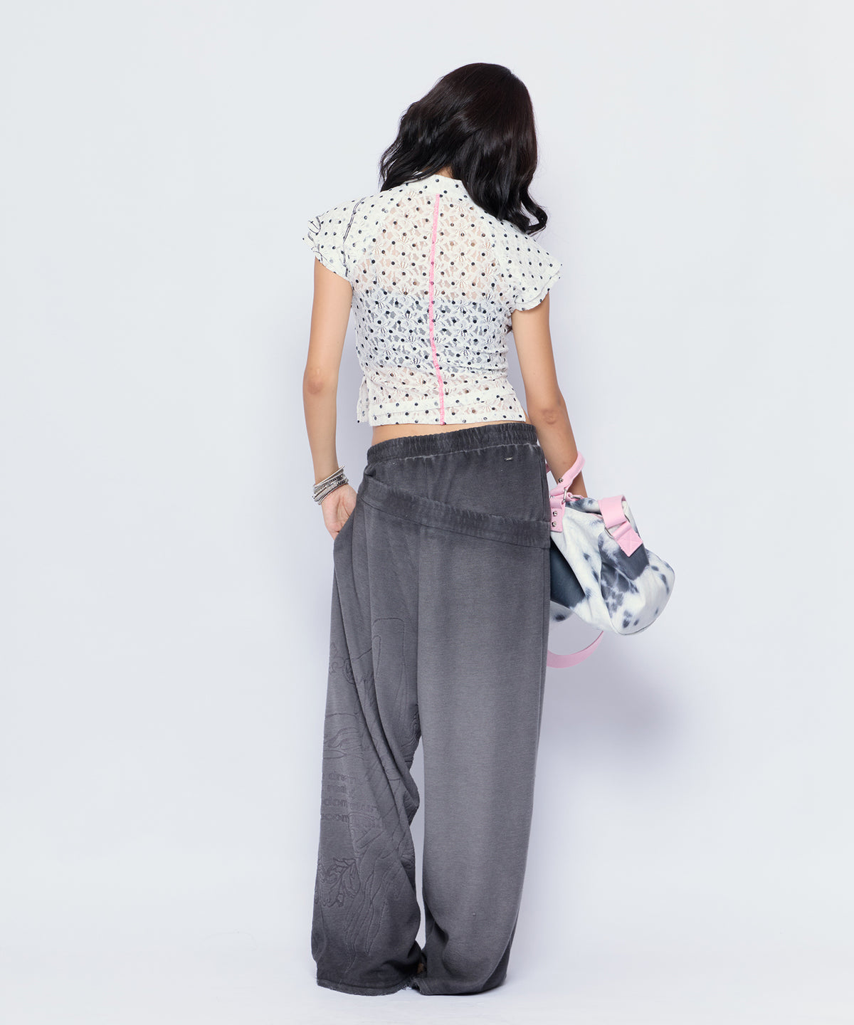 MODEL:170cm/COLOR:BLK/SIZE:F