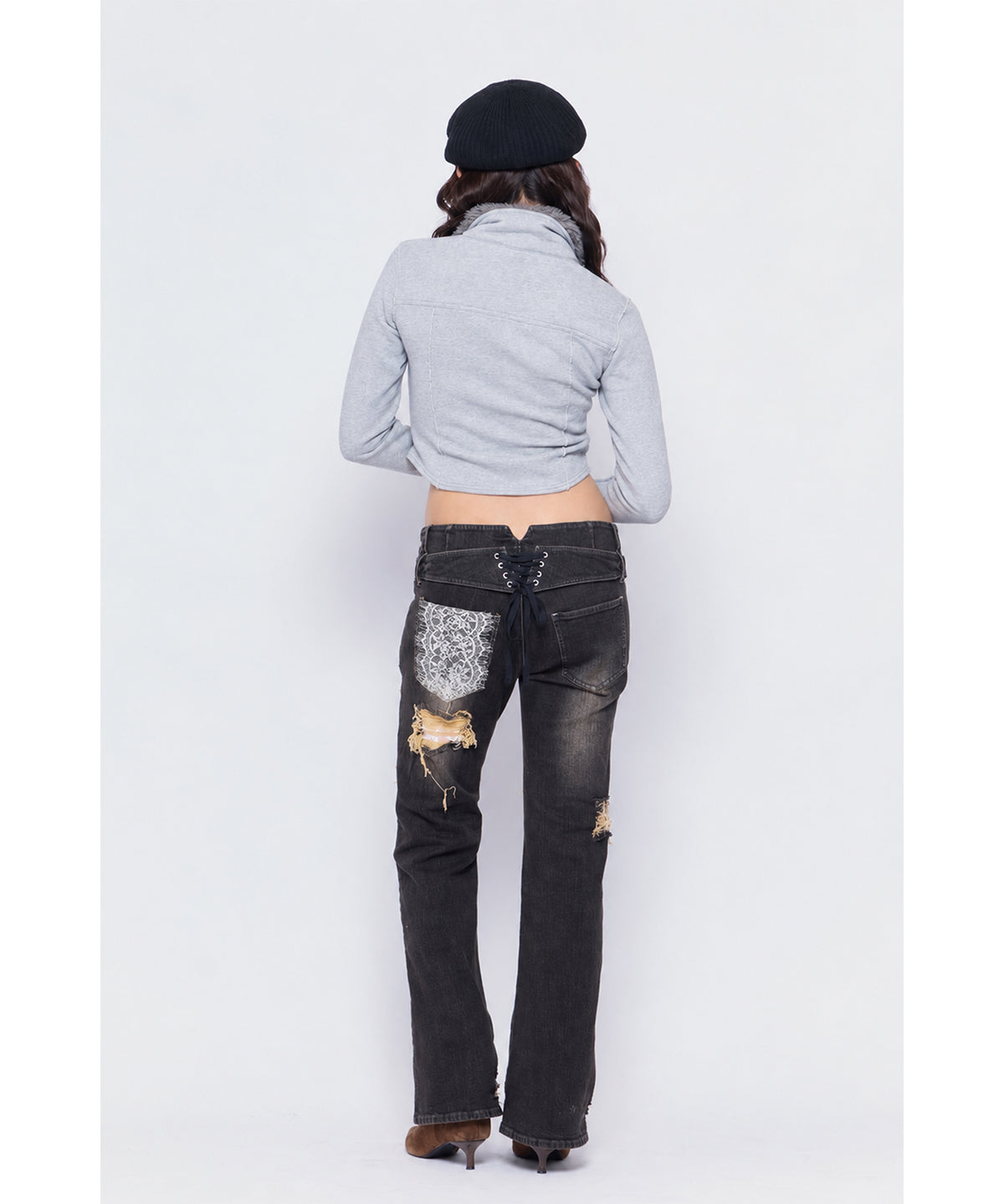 MODEL:170cm/COLOR:BLK/SIZE:M