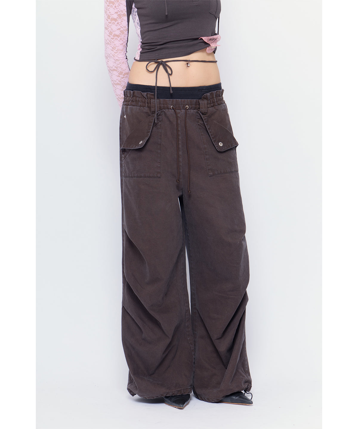 MODEL:170cm/COLOR:BLK/SIZE:F