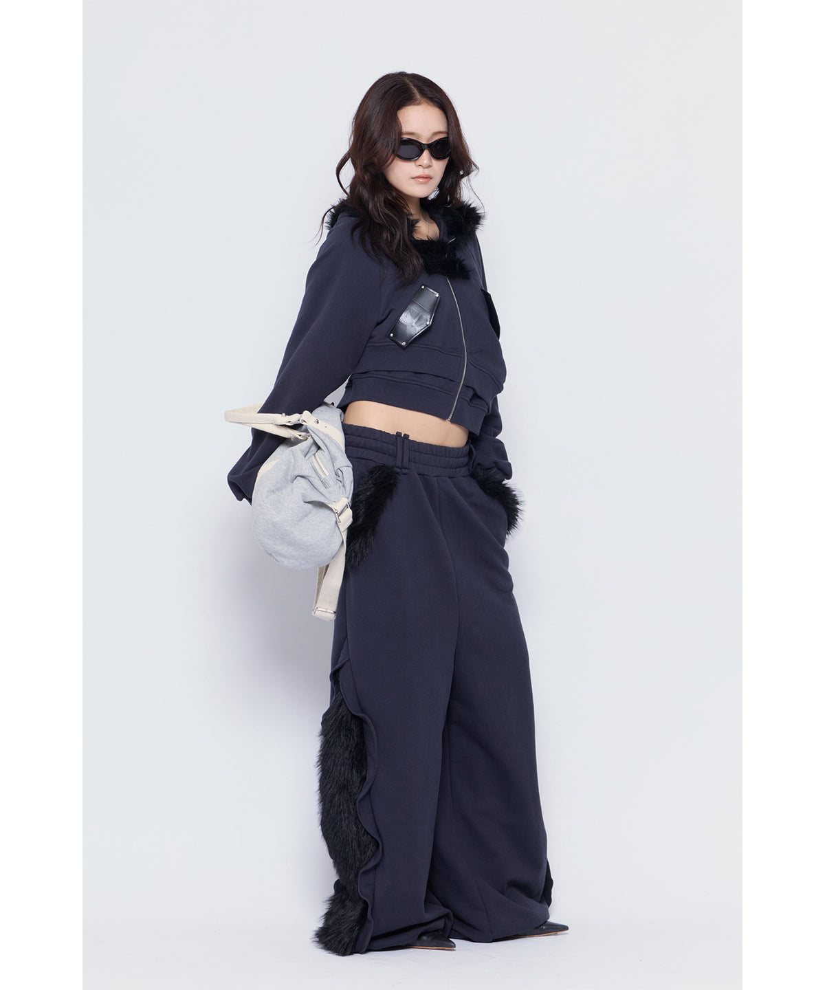 MODEL:170cm/COLOR:D/GRY/SIZE:F