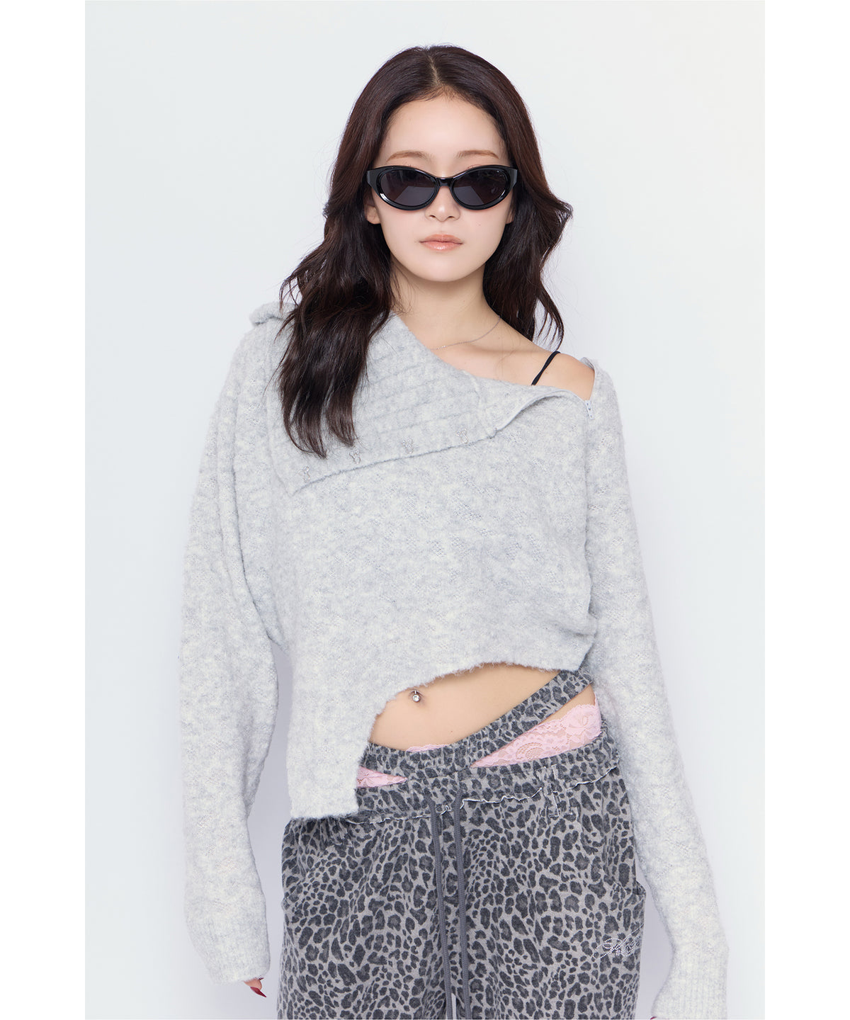 MODEL:170cm/COLOR:L/GRY/SIZE:F