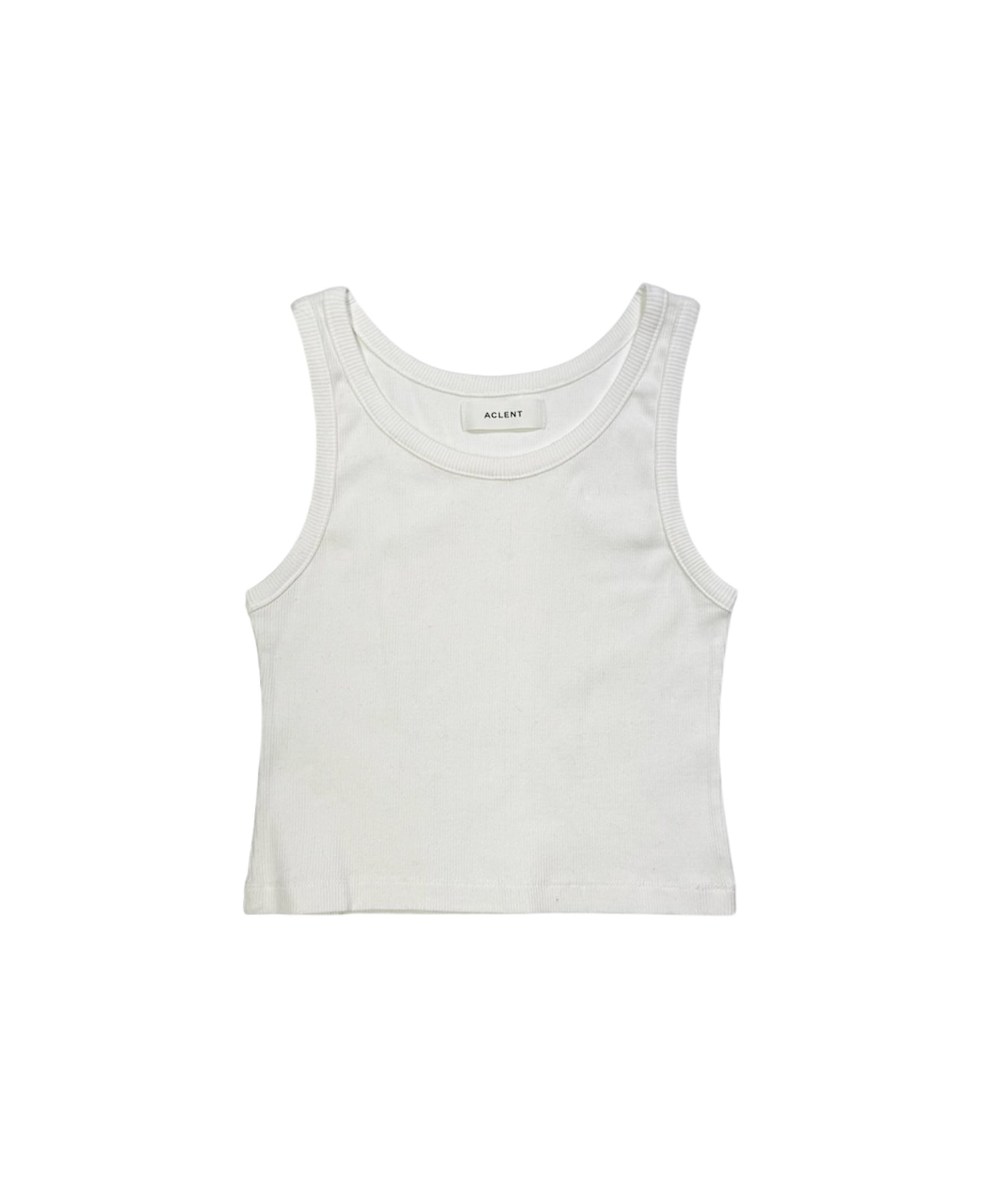 オフショルダーリブニットトップス