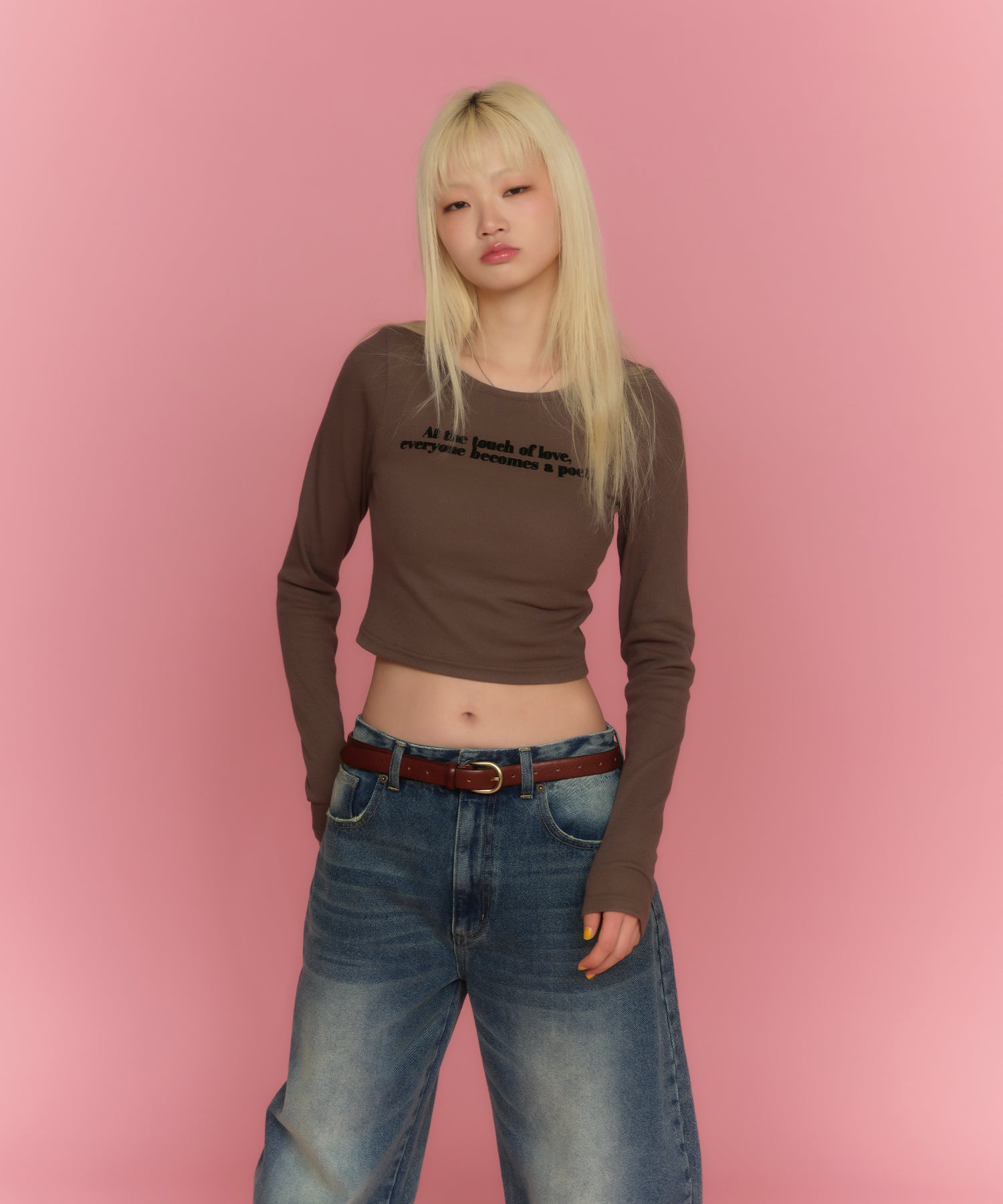 MODEL:174cm/COLOR:KHAKI/SIZE:F