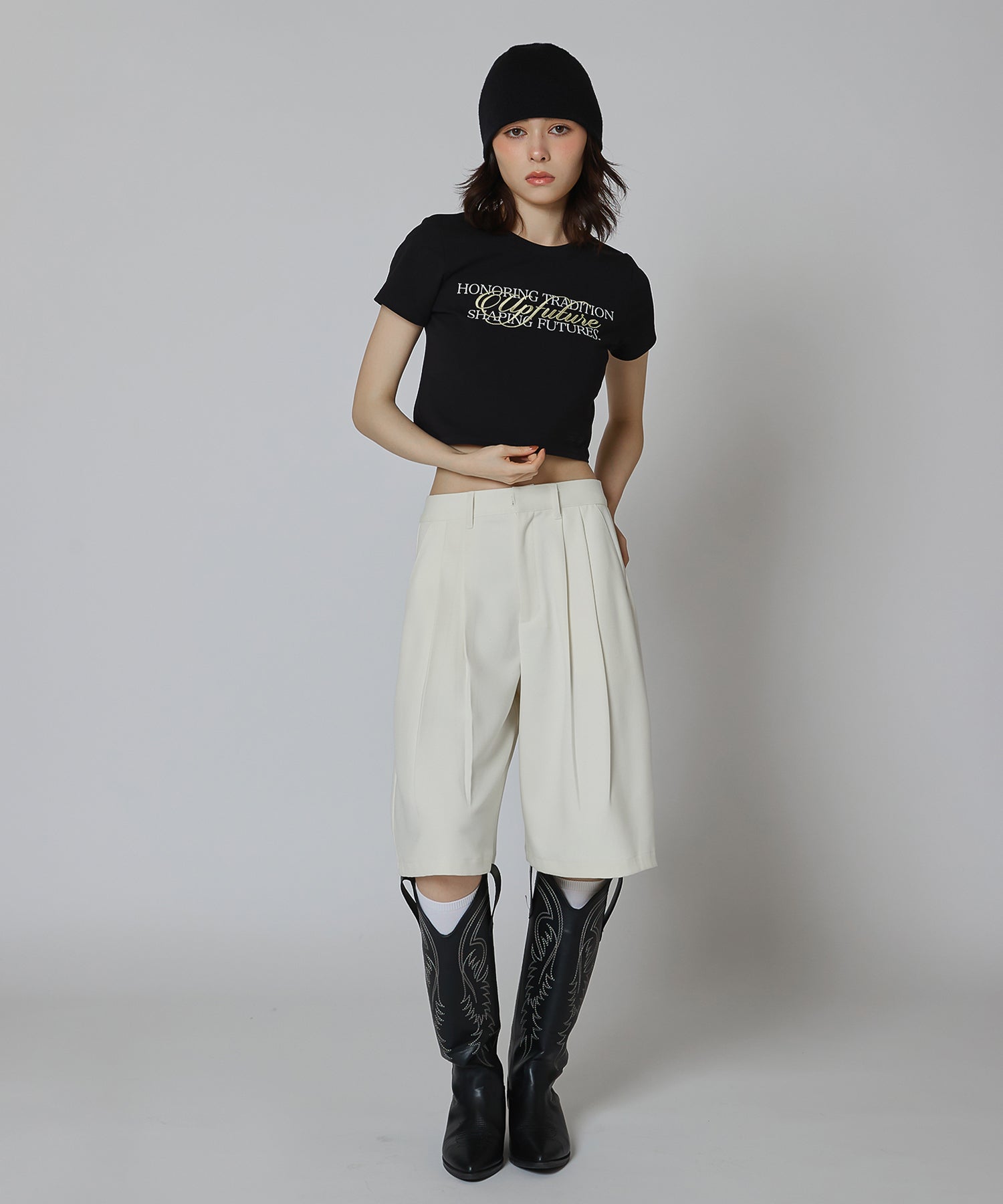MODEL:163cm/COLOR:BLACK/SIZE:F