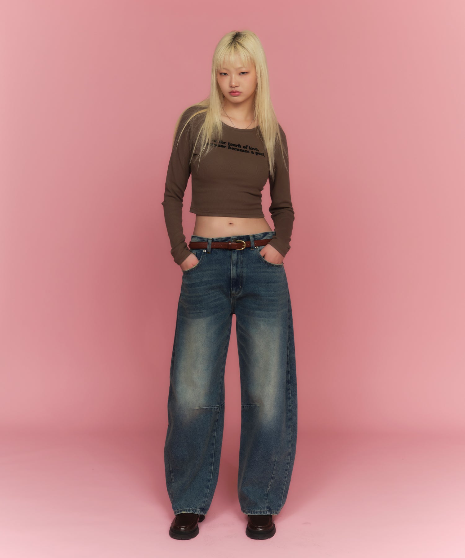 MODEL:174cm/COLOR:KHAKI/SIZE:F