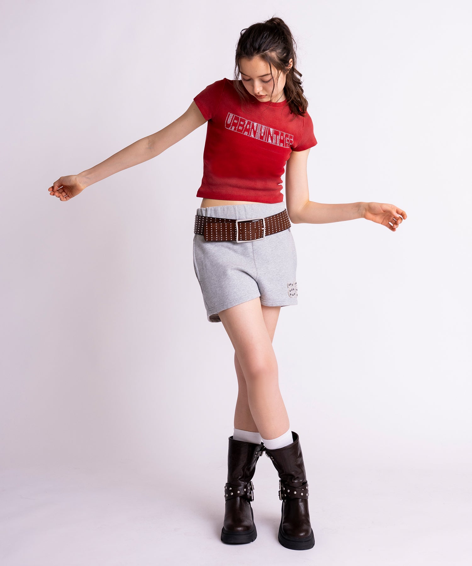 MODEL:171cm/COLOR:RED/SIZE:F