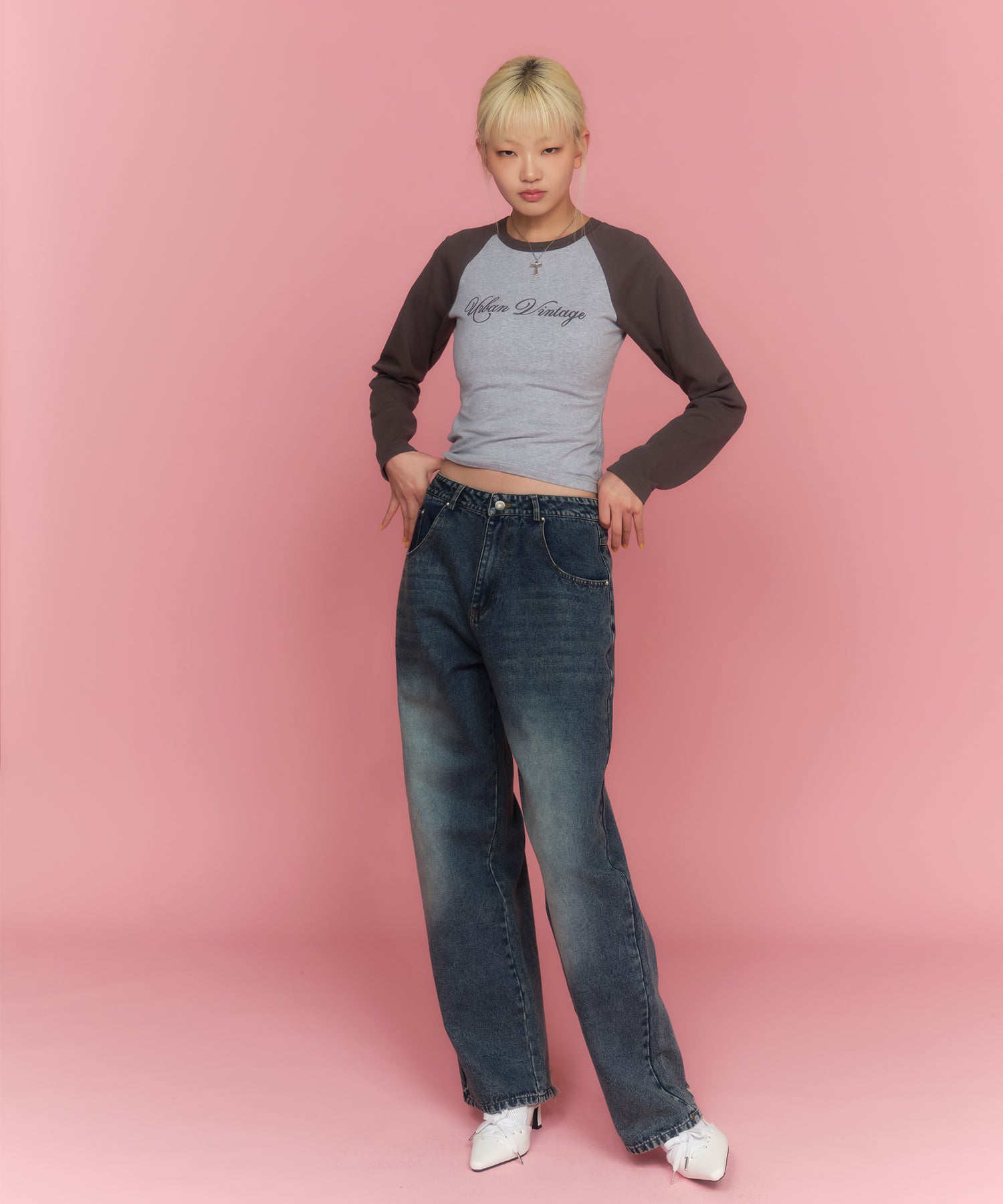 MODEL:174cm/COLOR:GRAY/SIZE:F