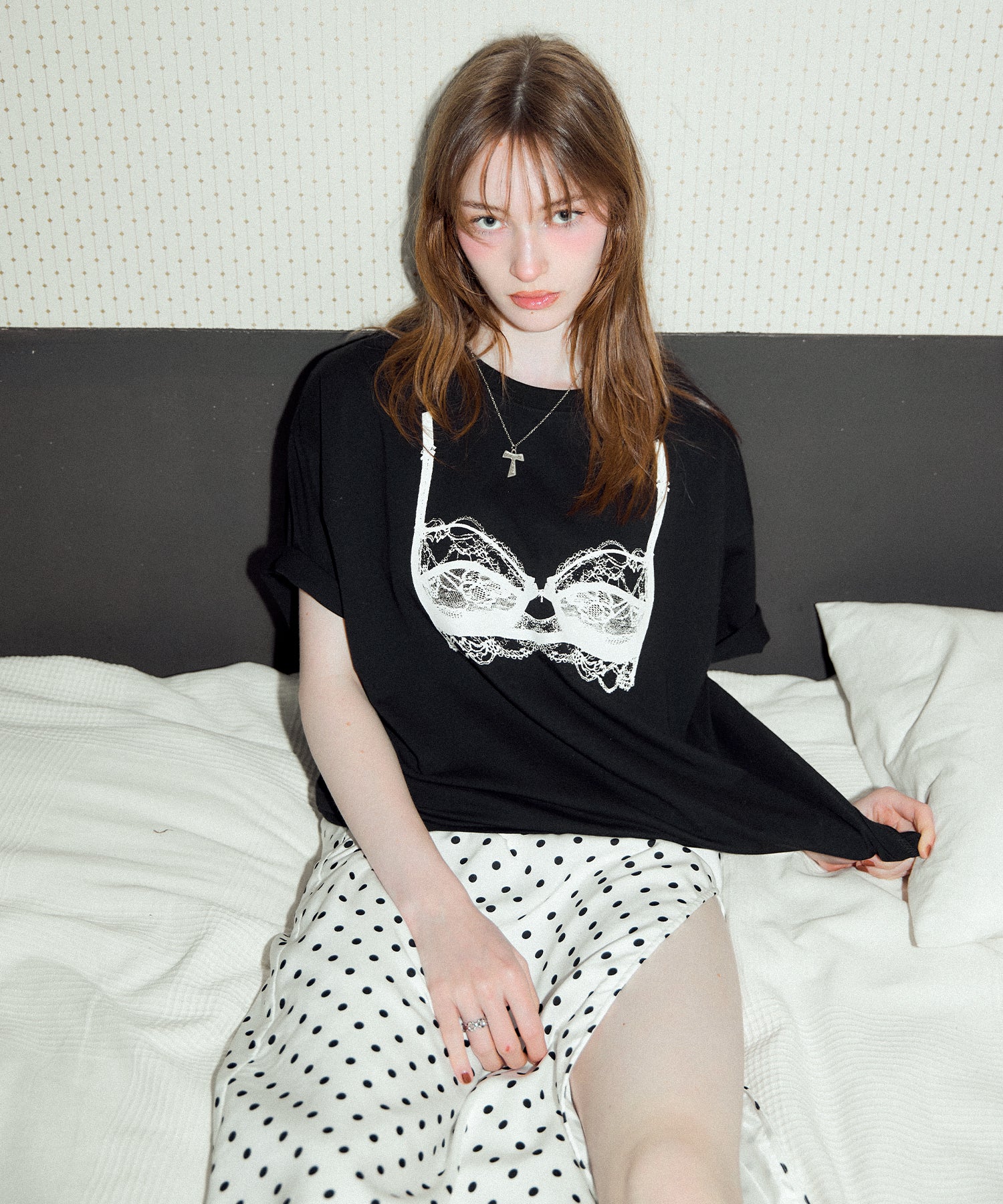 MODEL:174cm/COLOR:BLACK/SIZE:F