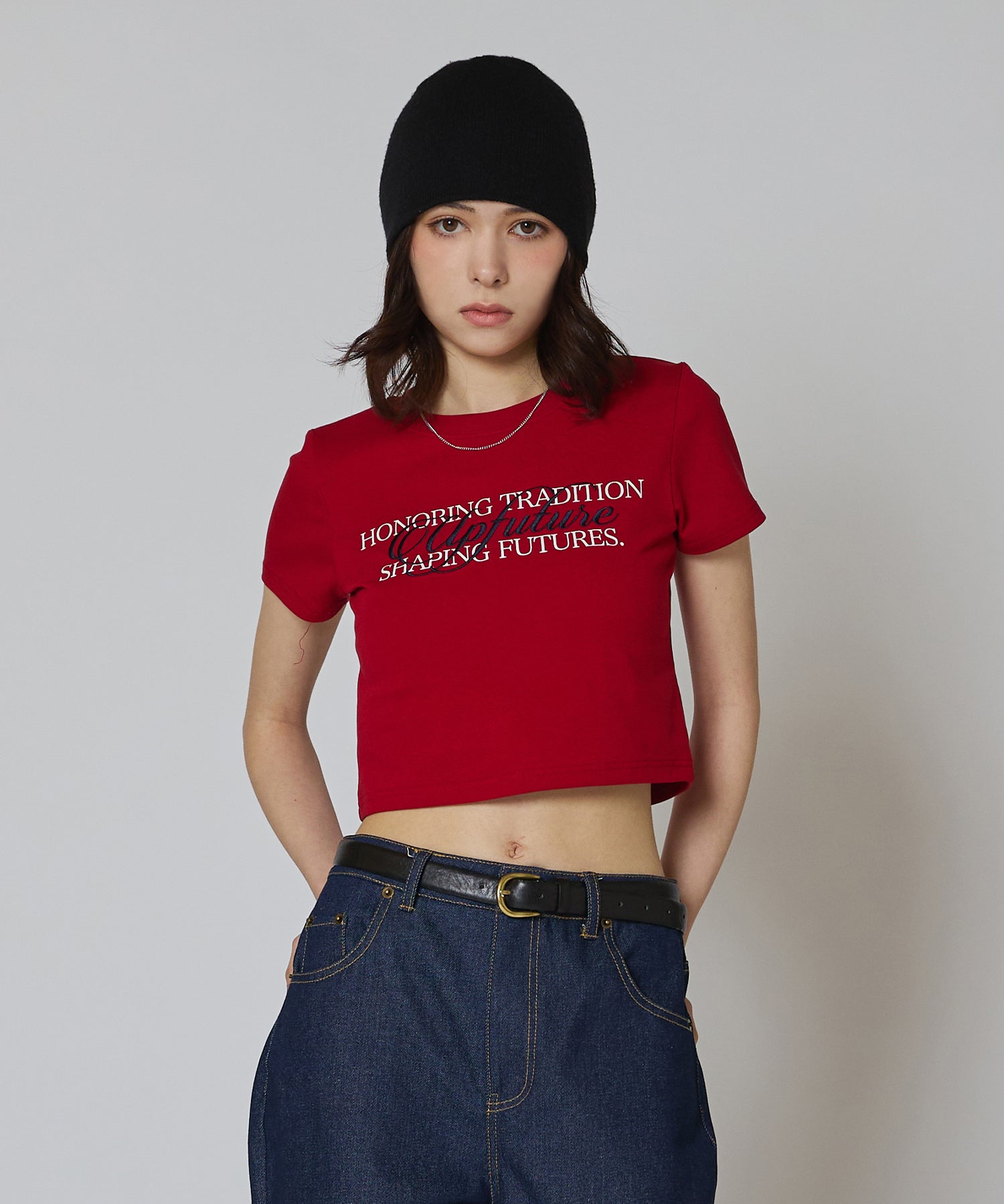 MODEL:163cm/COLOR:RED/SIZE:F