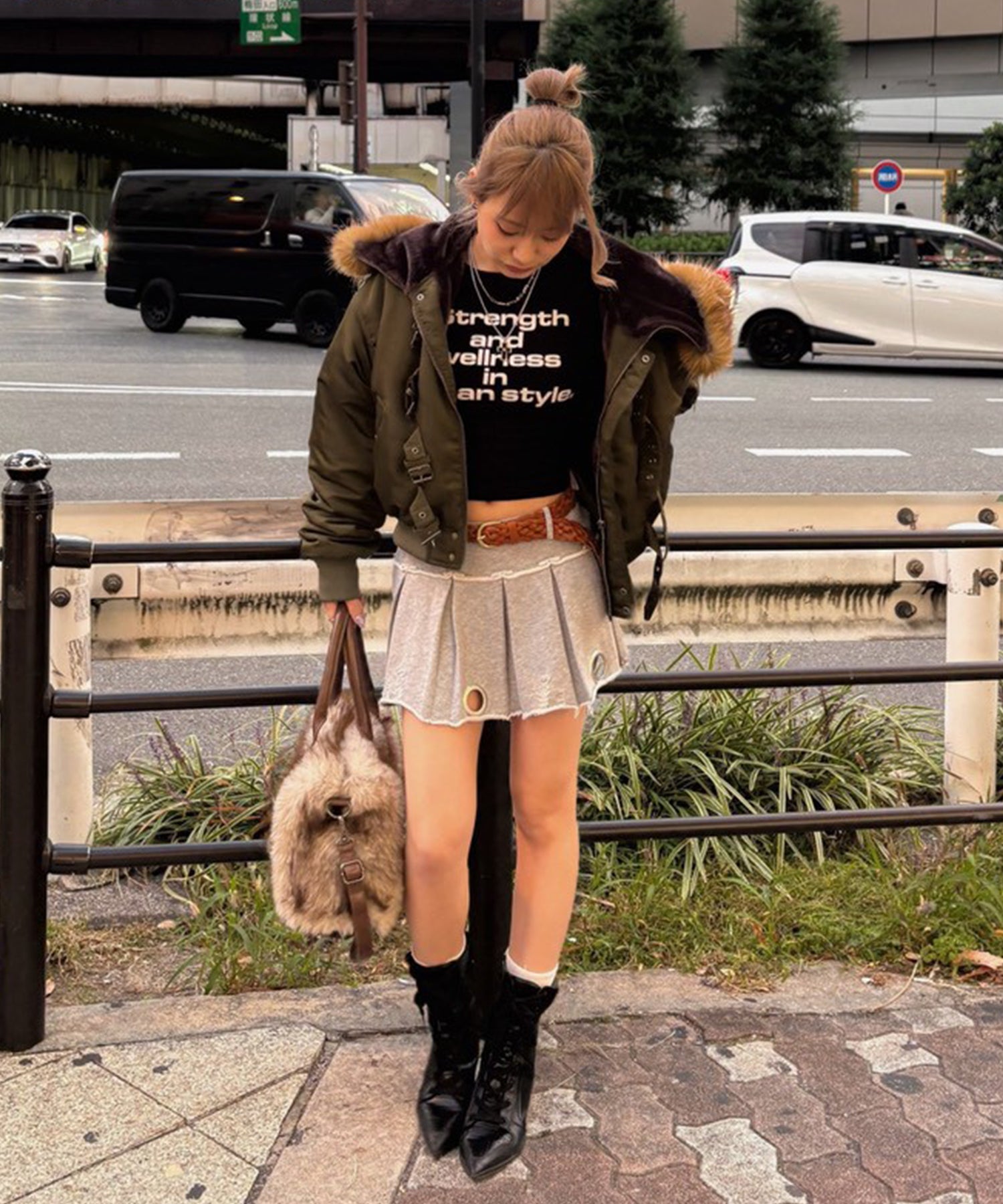 STAFF:151cm/COLOR:KHAKI/SIZE:F