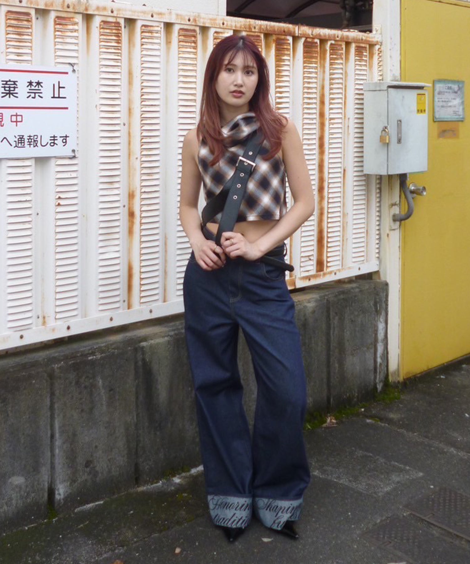 STAFF:163cm/COLOR:DARK BLUE/SIZE:M