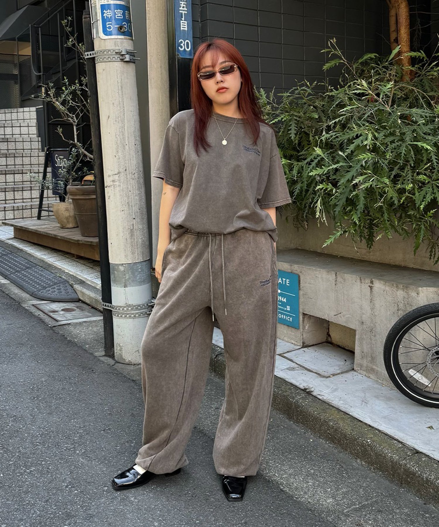 STAFF:158cm/COLOR:RBROWN/SIZE:F