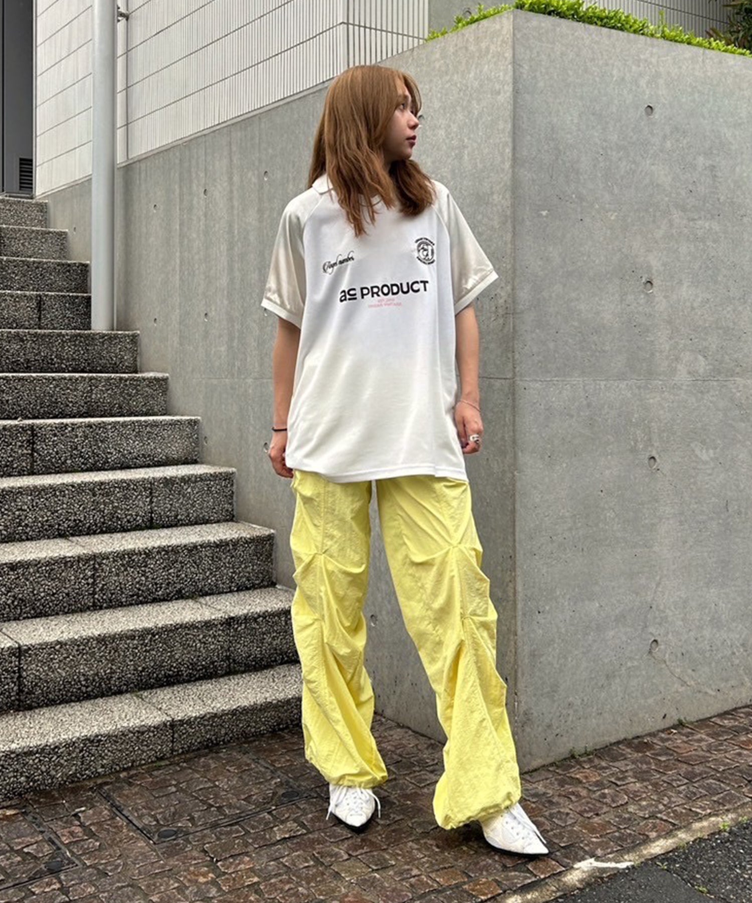 STAFF:159cm/COLOR:YELLOW/SIZE:F