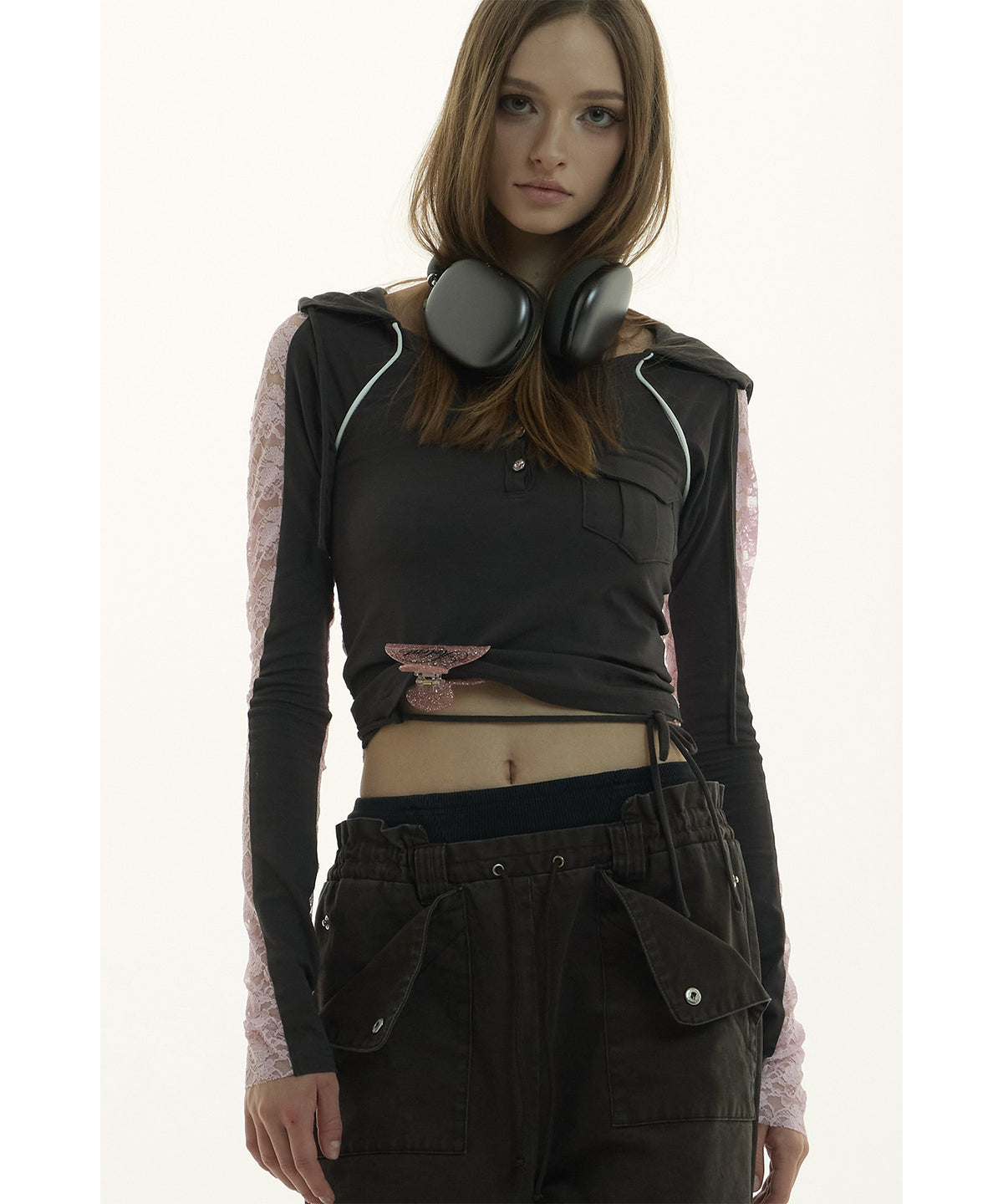MODEL:173cm/COLOR:D/GRY/SIZE:F