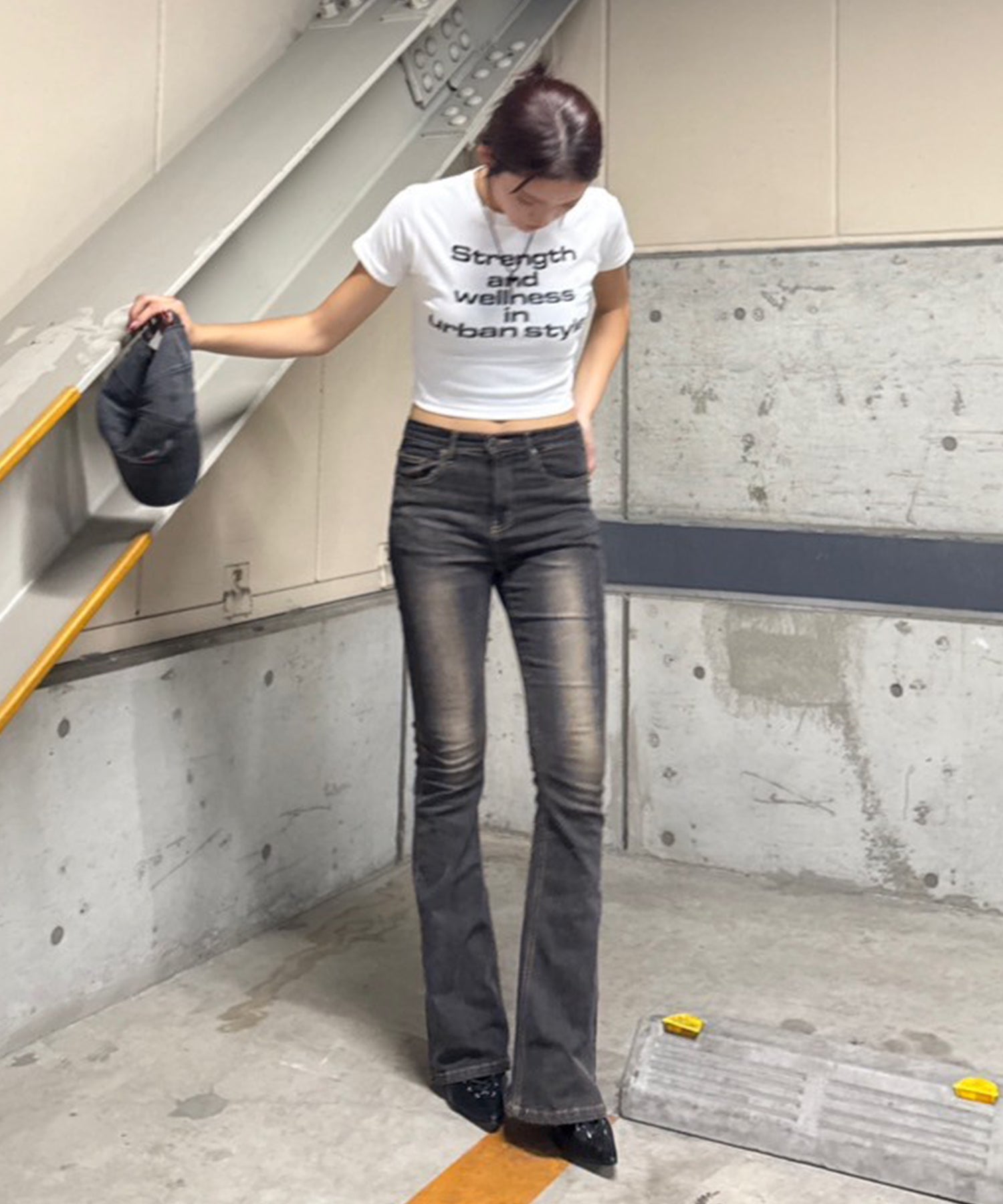STAFF:170cm/COLOR:WHITE/SIZE:F