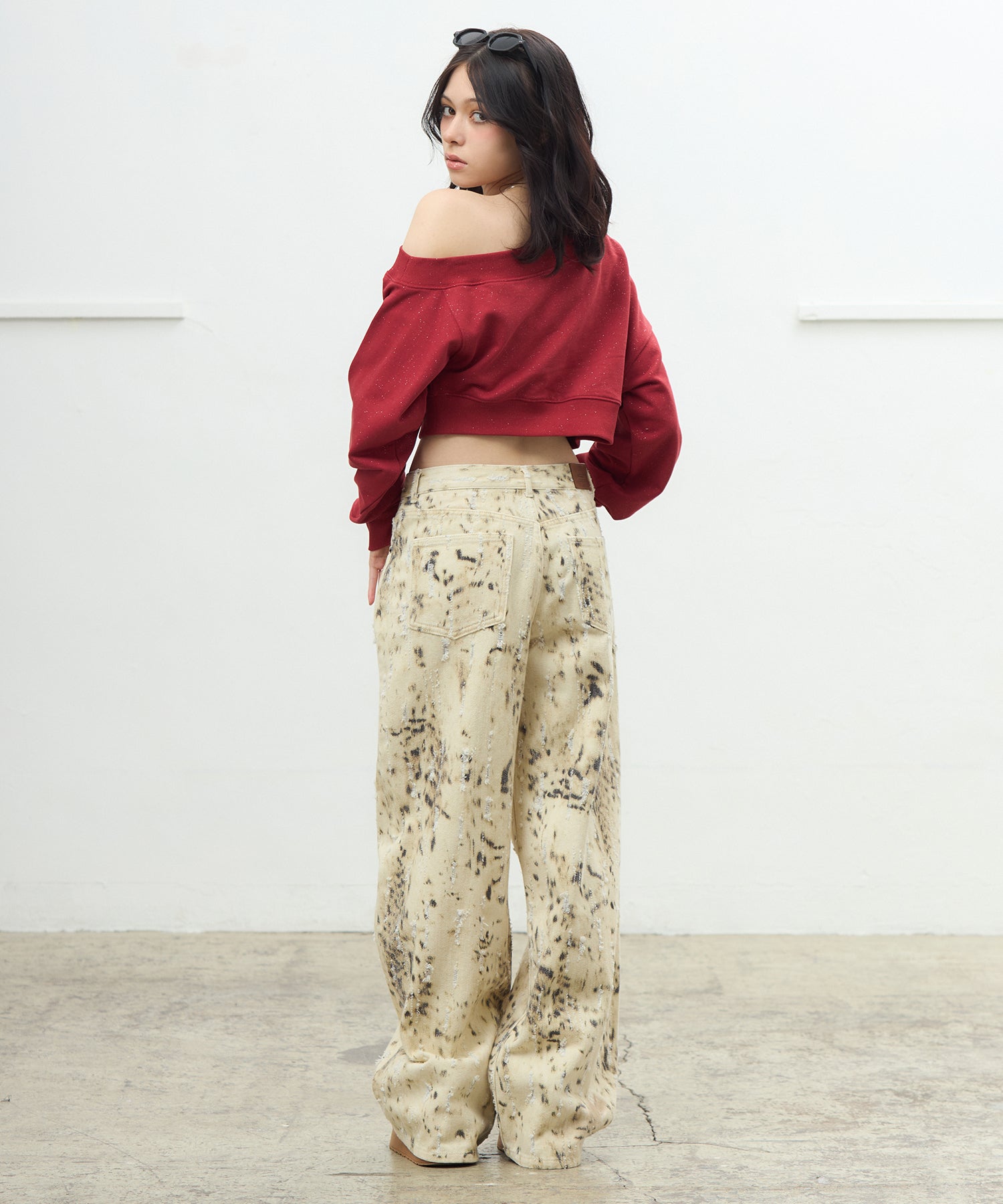 MODEL:163cm/COLOR:RED/SIZE:F