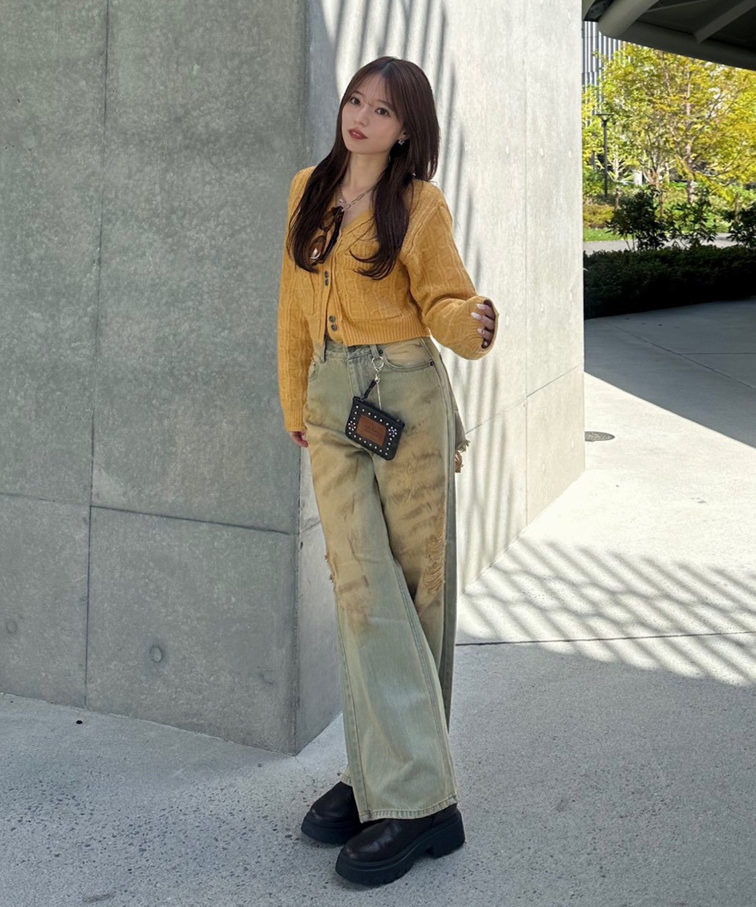 STAFF:153cm/COLOR:YELLOW/SIZE:F