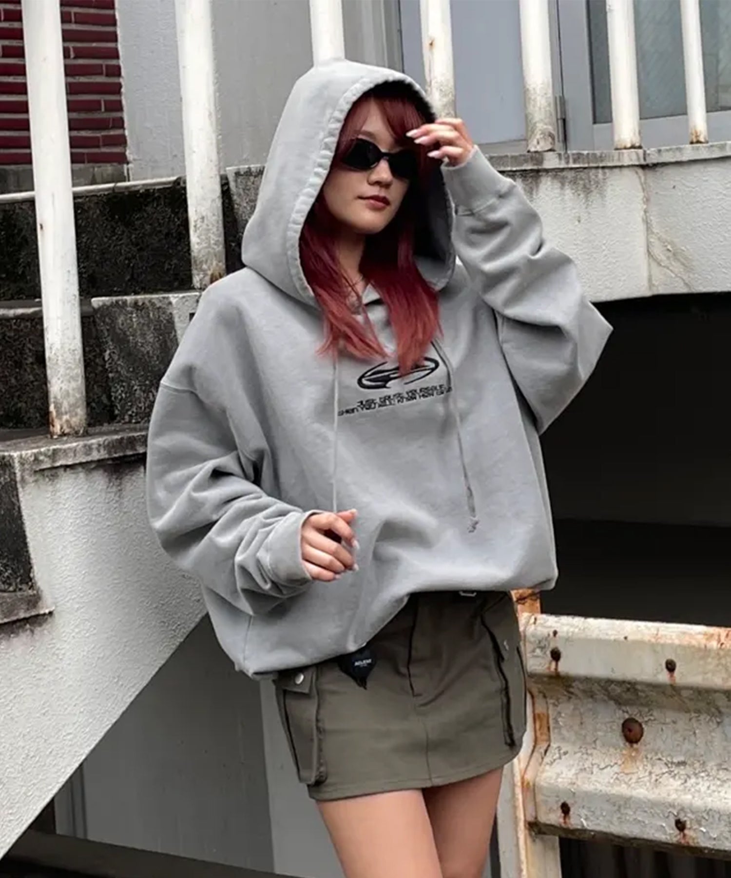 STAFF:153cm/COLOR:LIGHT GRAY/SIZE:F