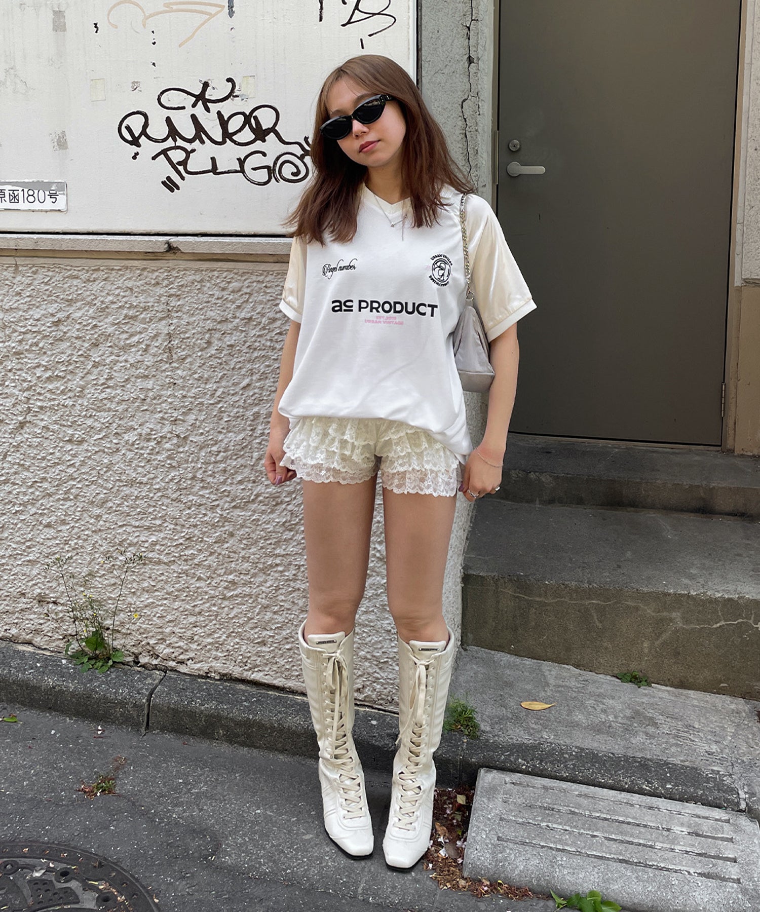 Lace frill short pants｜ACLENT（アクレント）