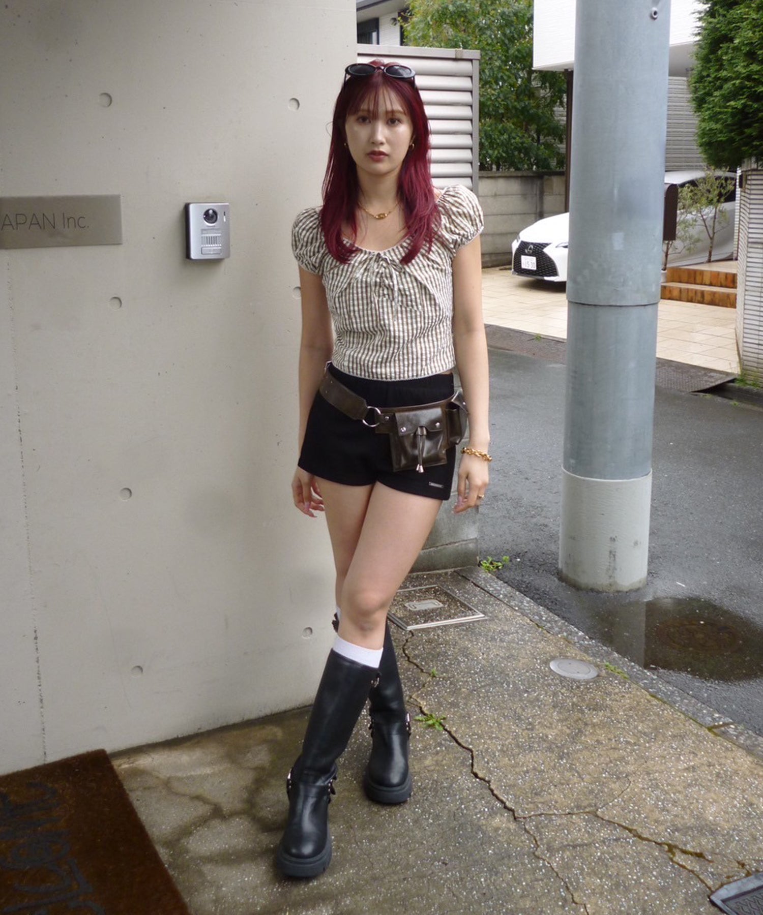 STAFF:163cm/COLOR:BLACK/SIZE:M