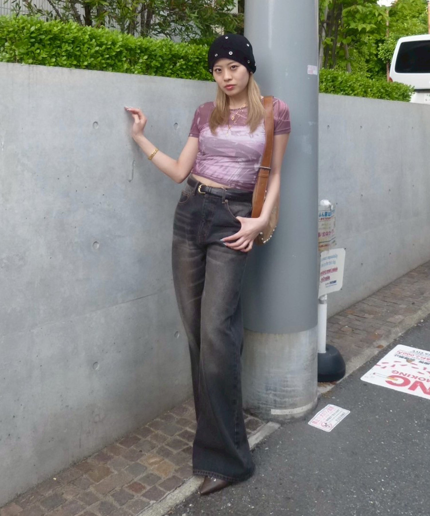 STAFF:160cm/COLOR:BROWN/SIZE:L