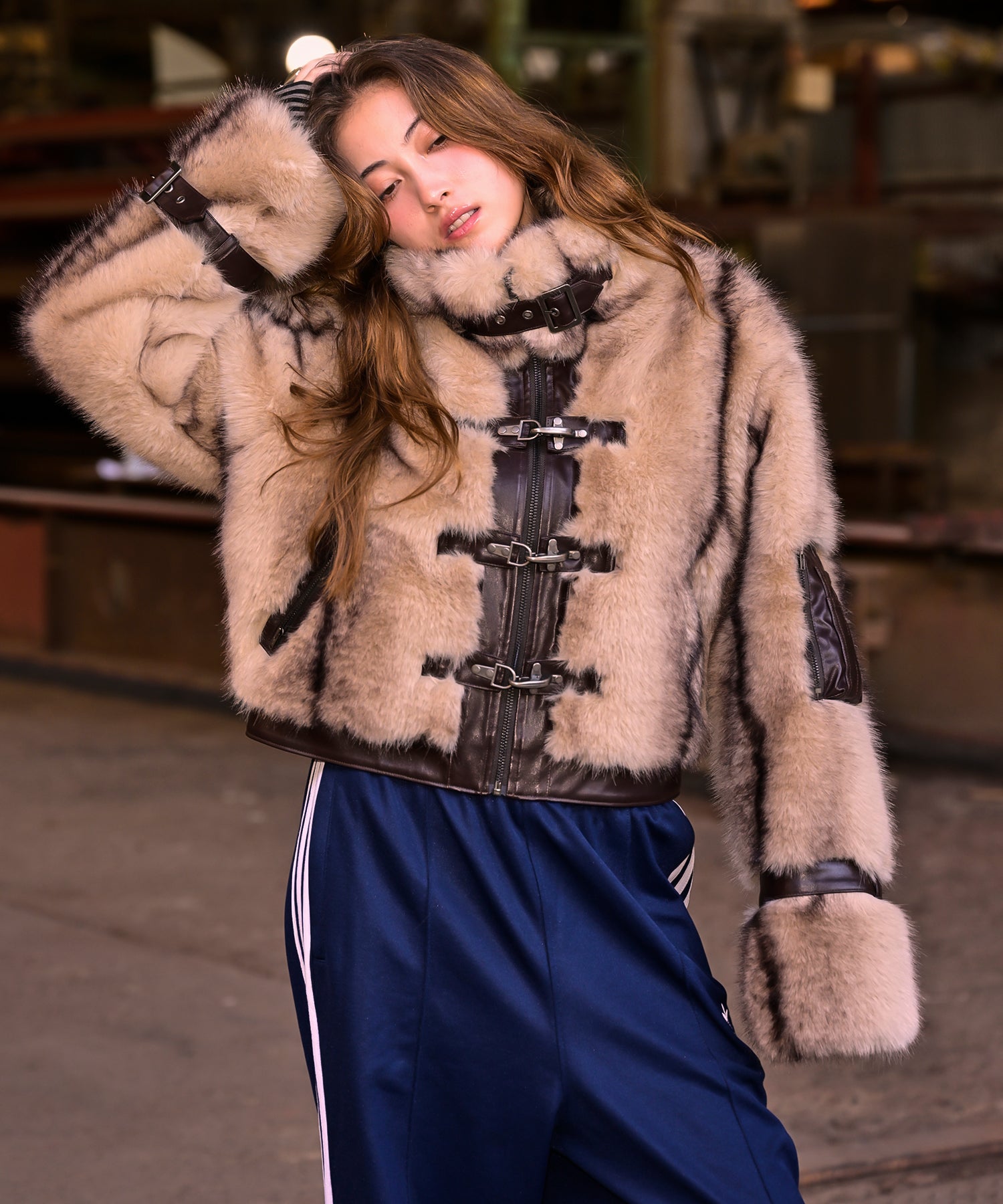 MODEL:163cm/COLOR:IVORY/SIZE:F