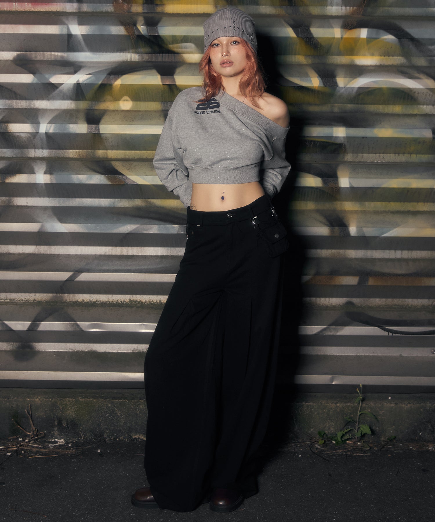 MODEL:170cm/COLOR:BLACK/SIZE:M
