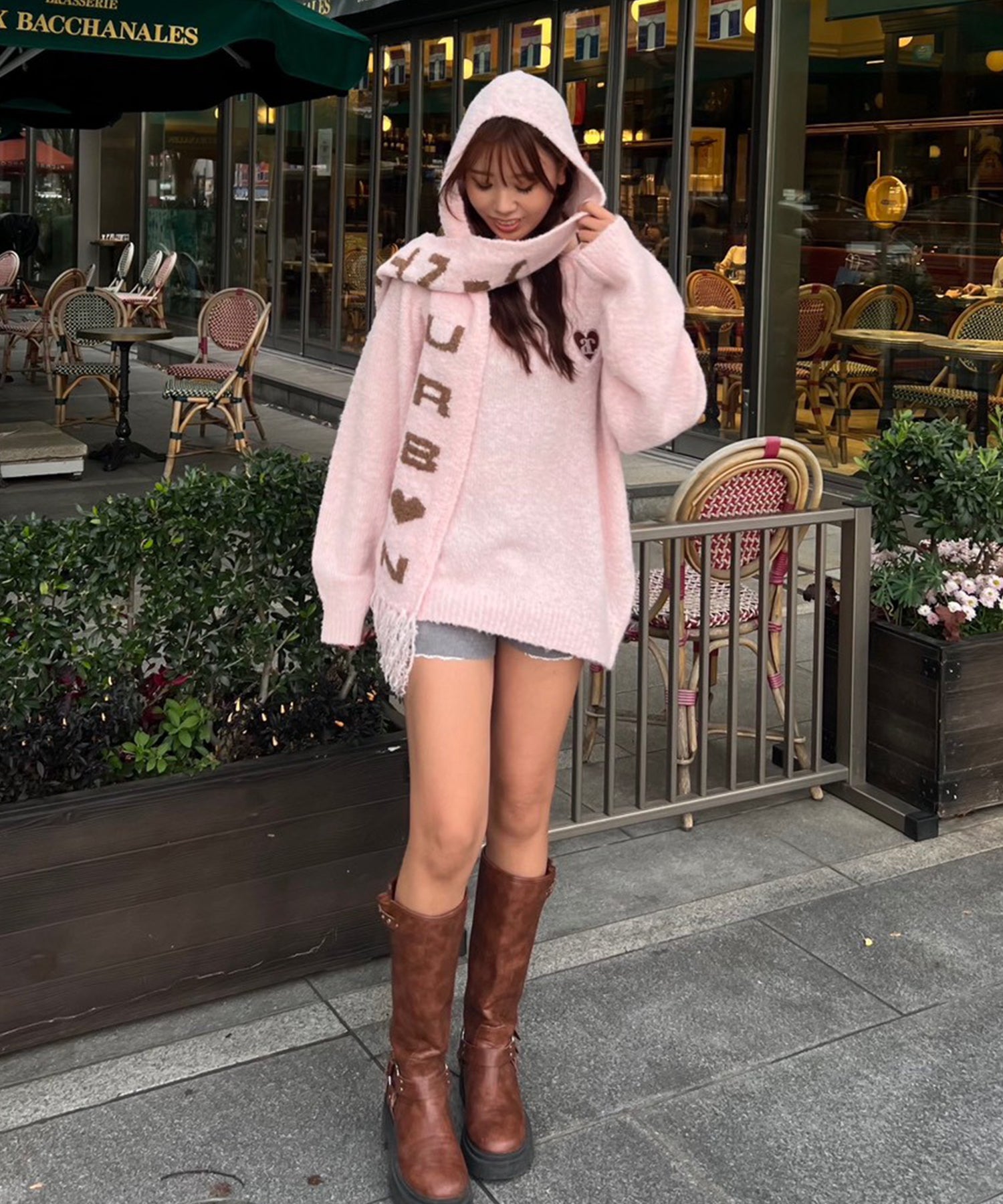 STAFF:162cm/COLOR:PINK/SIZE:F