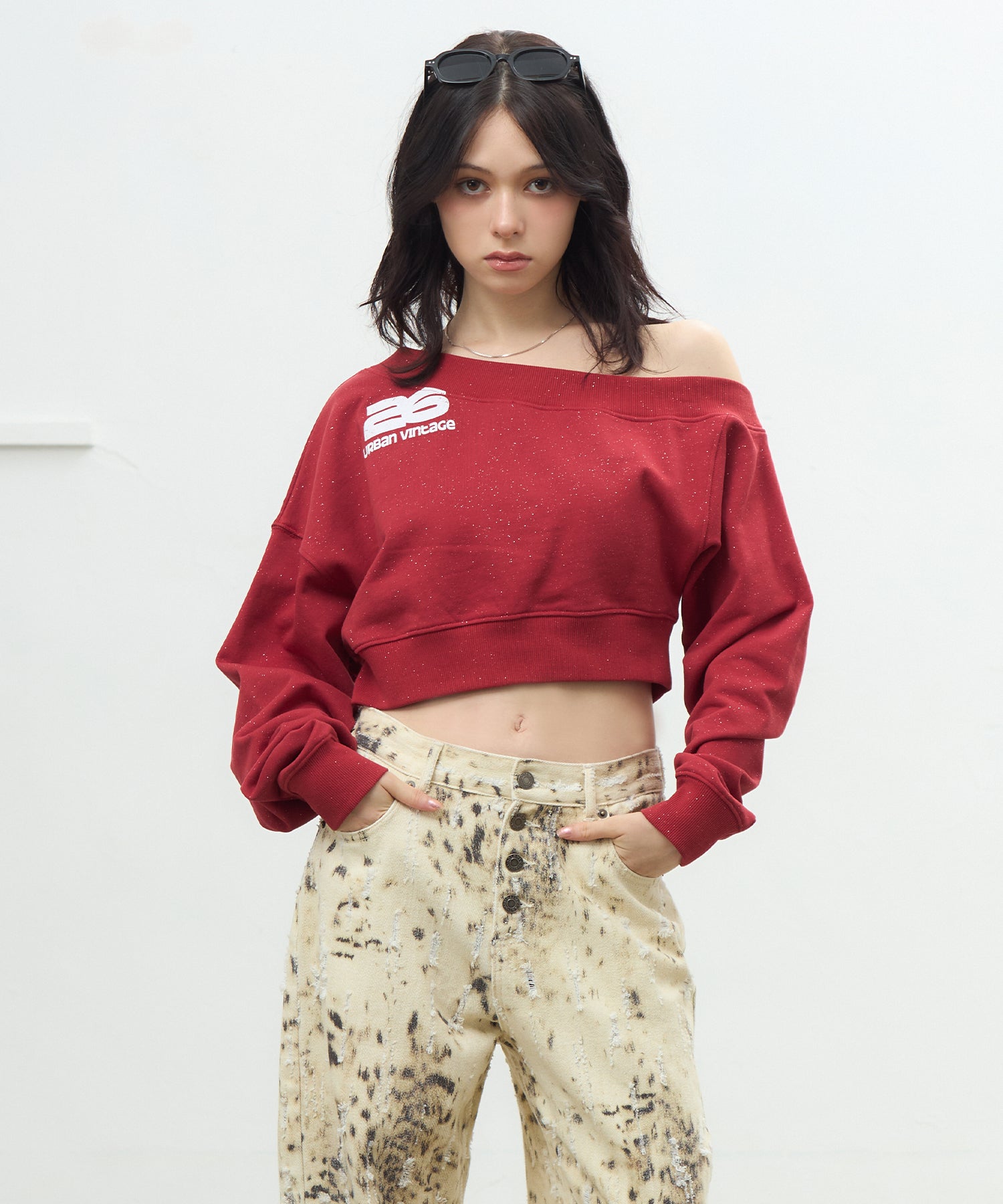 MODEL:163cm/COLOR:RED/SIZE:F